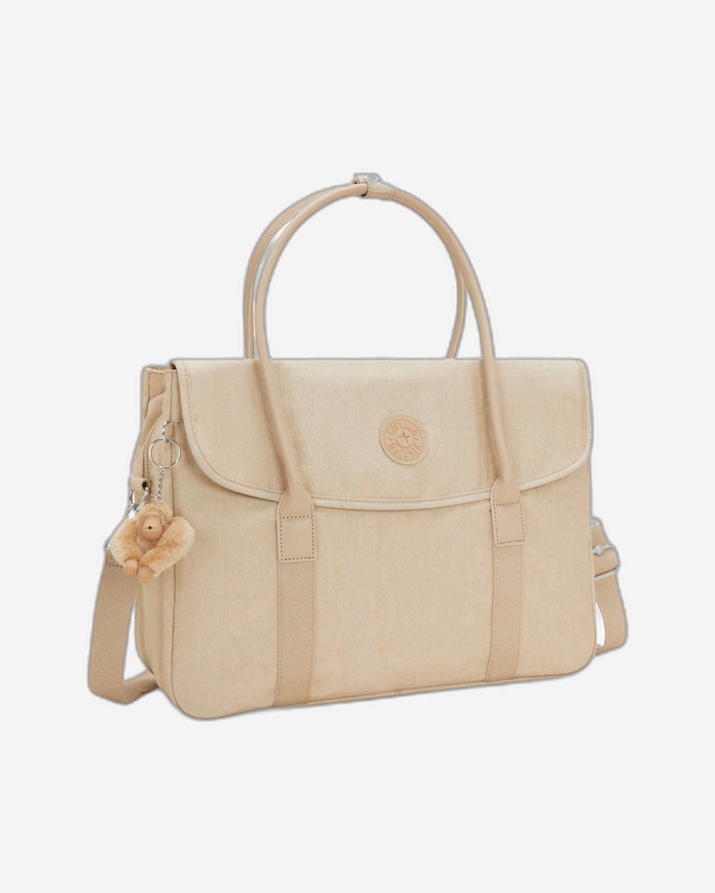 Kipling Superworker Sparkled Beige Working bag (with removable shoulderstrap) I4718-5DV