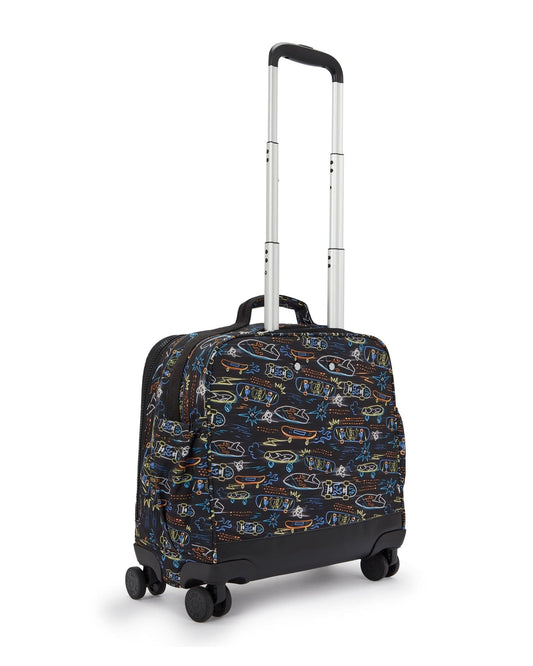 Kipling New Storia Neon Skate Large Wheeled Bag I4847-71M