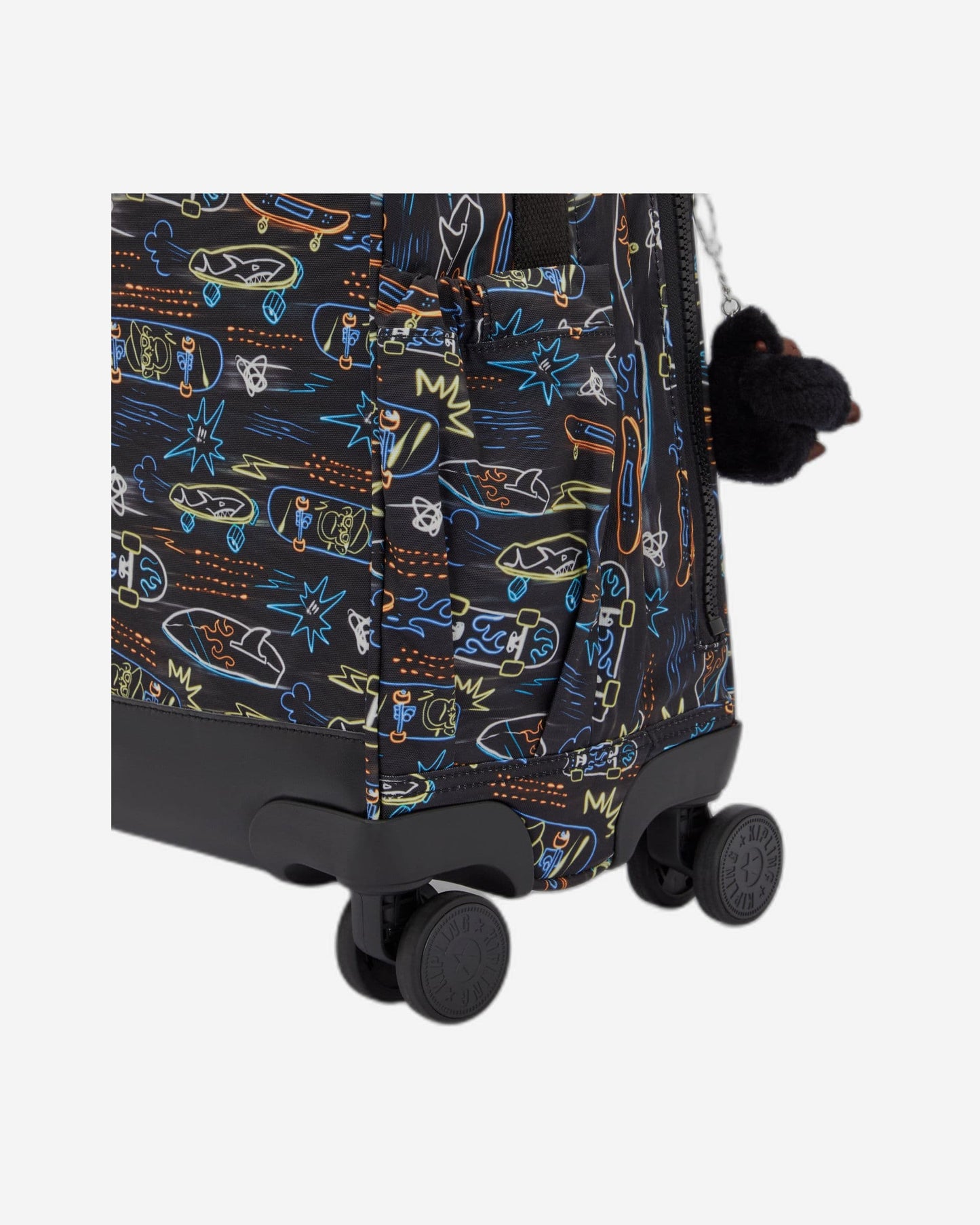 Kipling New Storia Neon Skate Large Wheeled Bag I4847-71M