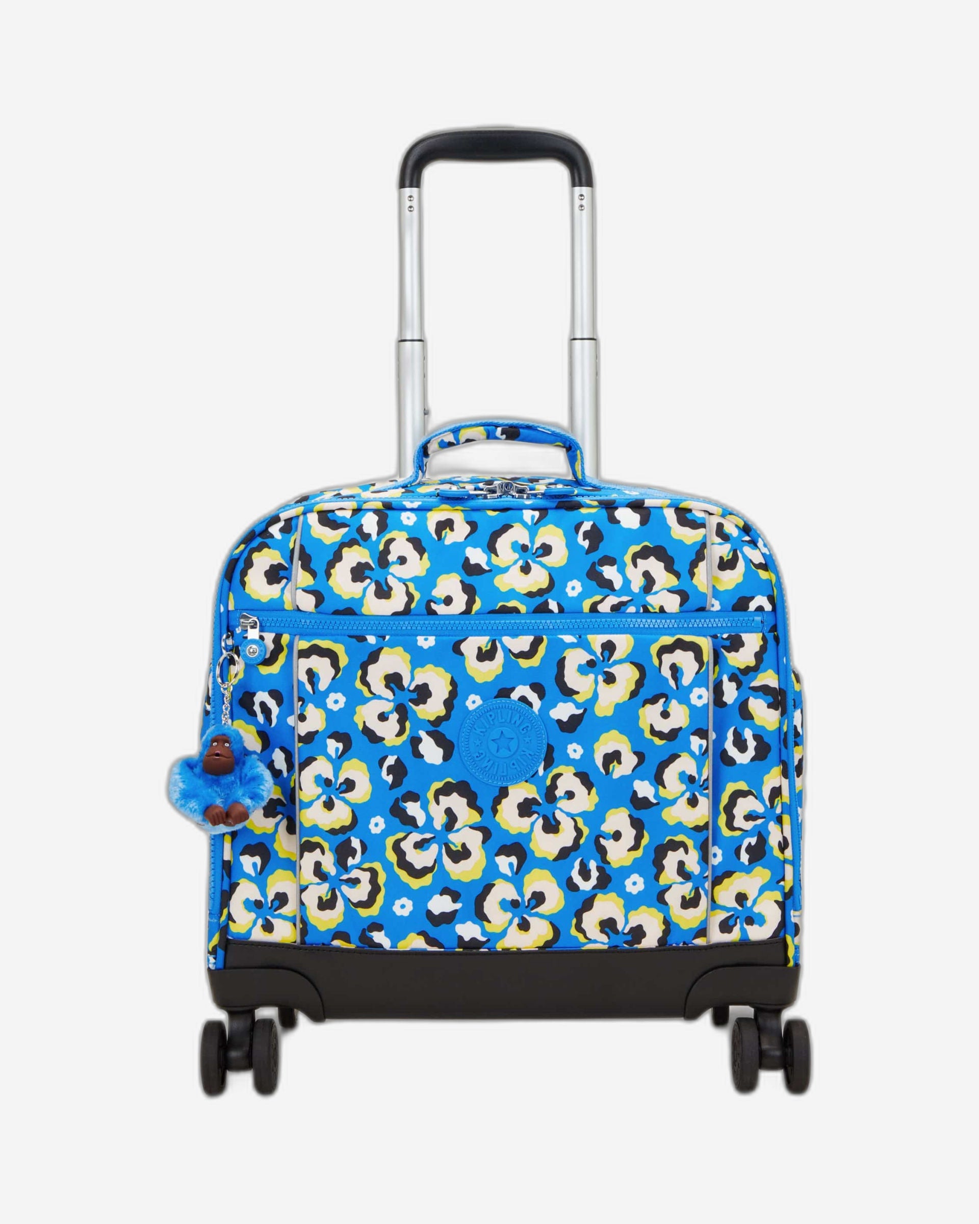 Kipling New Storia Leopard Floral Large Wheeled Bag C2I4847-P2A