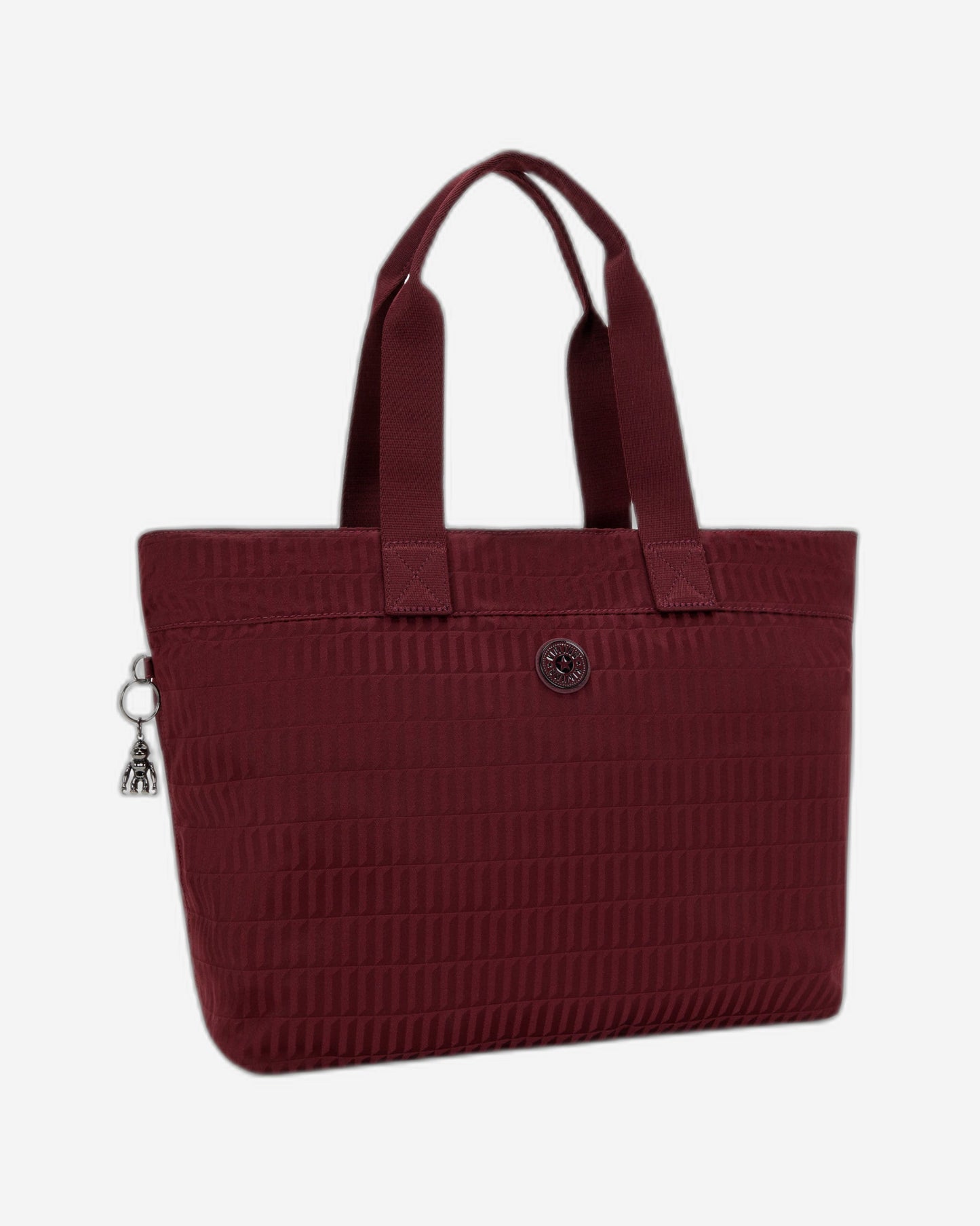 Kipling Colissa Up Maroon Tile Jq Large Tote I4895-9HX