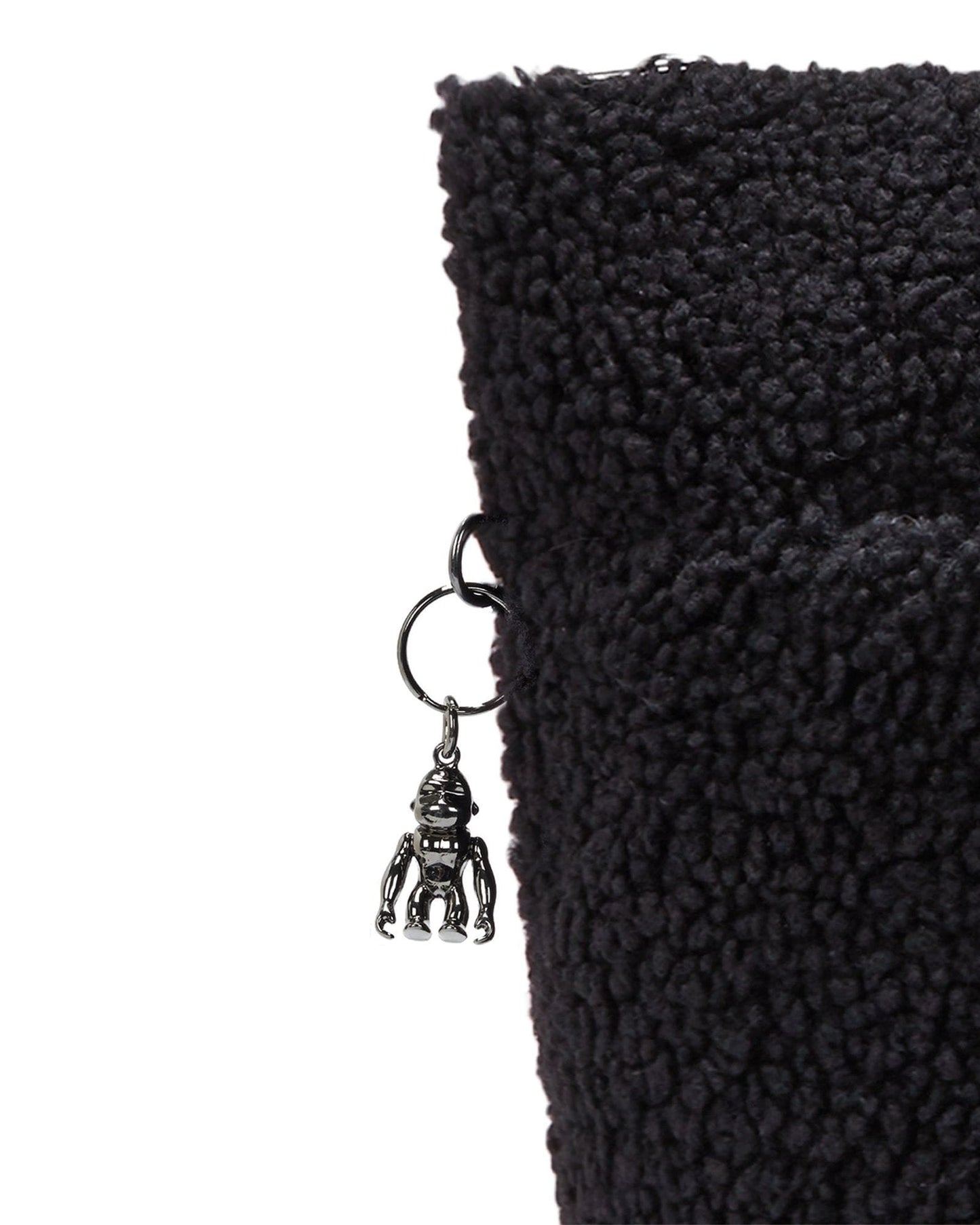 Kipling Glynn Black Fuzz Large Tote I4936-5PF