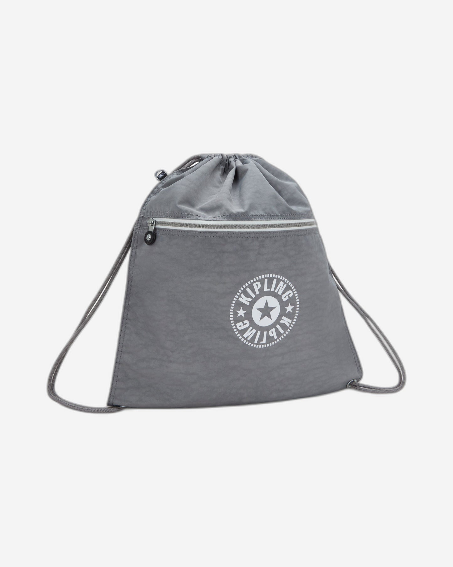 Kipling Supertaboo Inviting Grey C Medium backpack (with drawstring) I4971-Y00