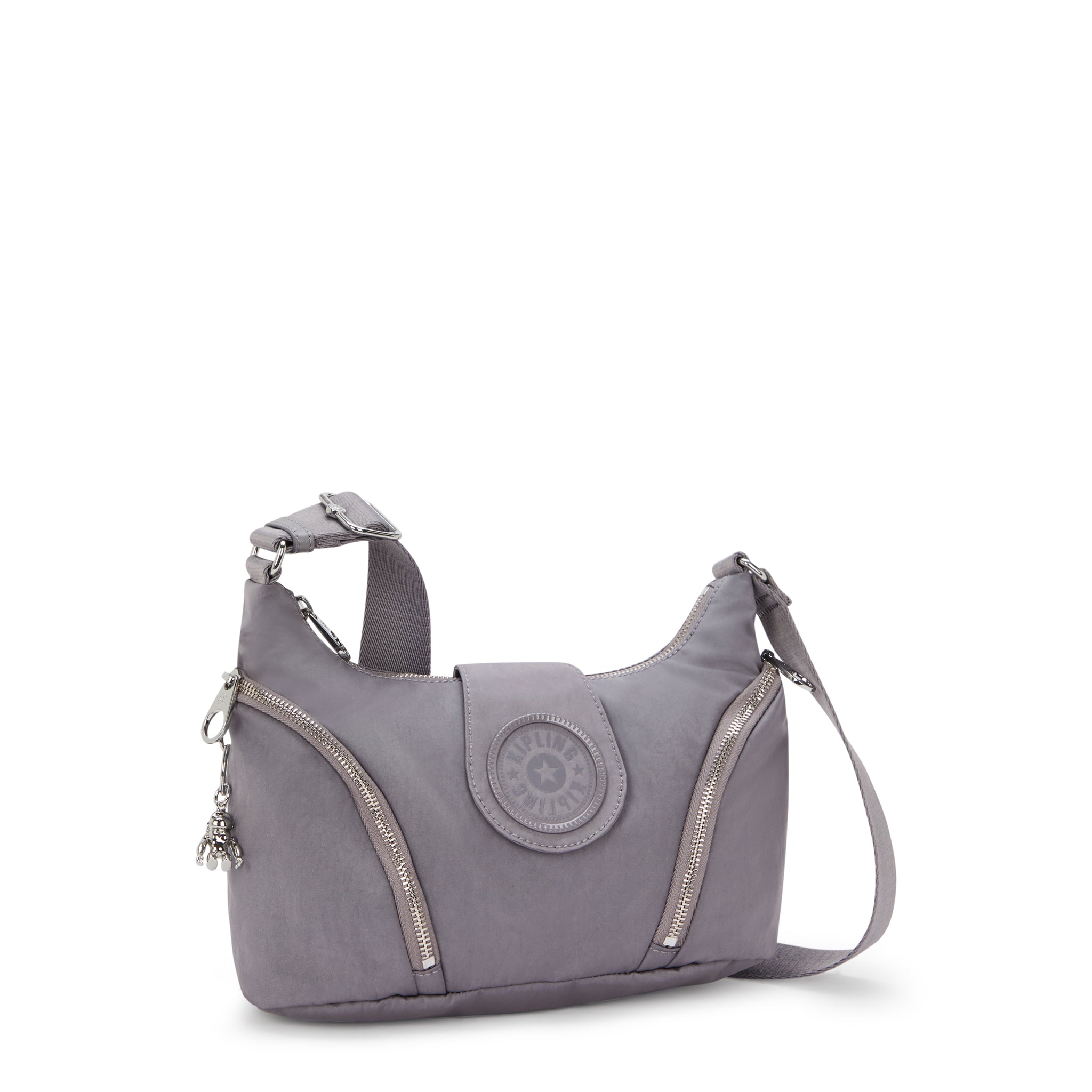 Kipling Sera M Grey Spice Crossbody Bag I5107-4GV