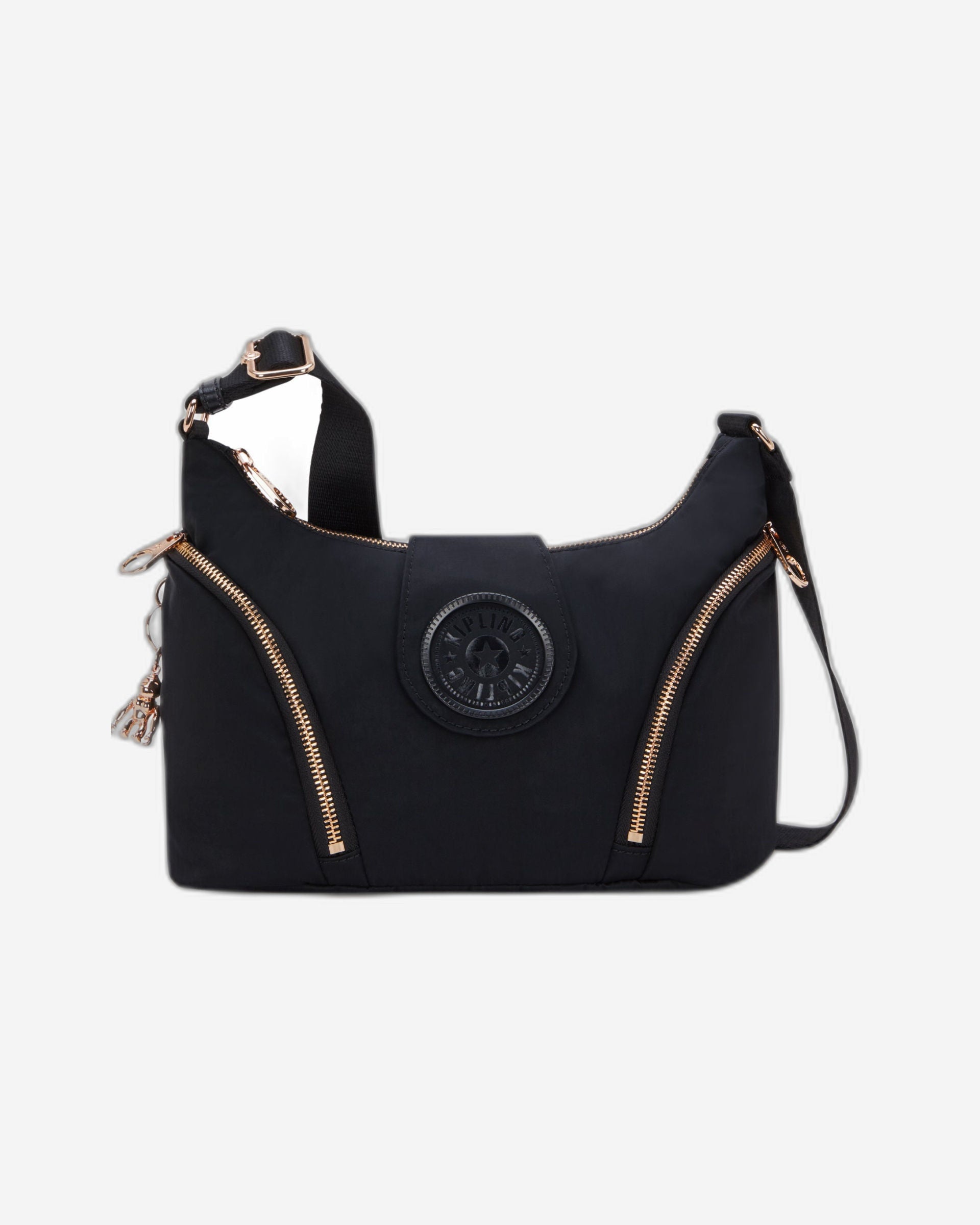 Kipling Sera M Blck Rose Spice Crossbody Bag I5107-62Q