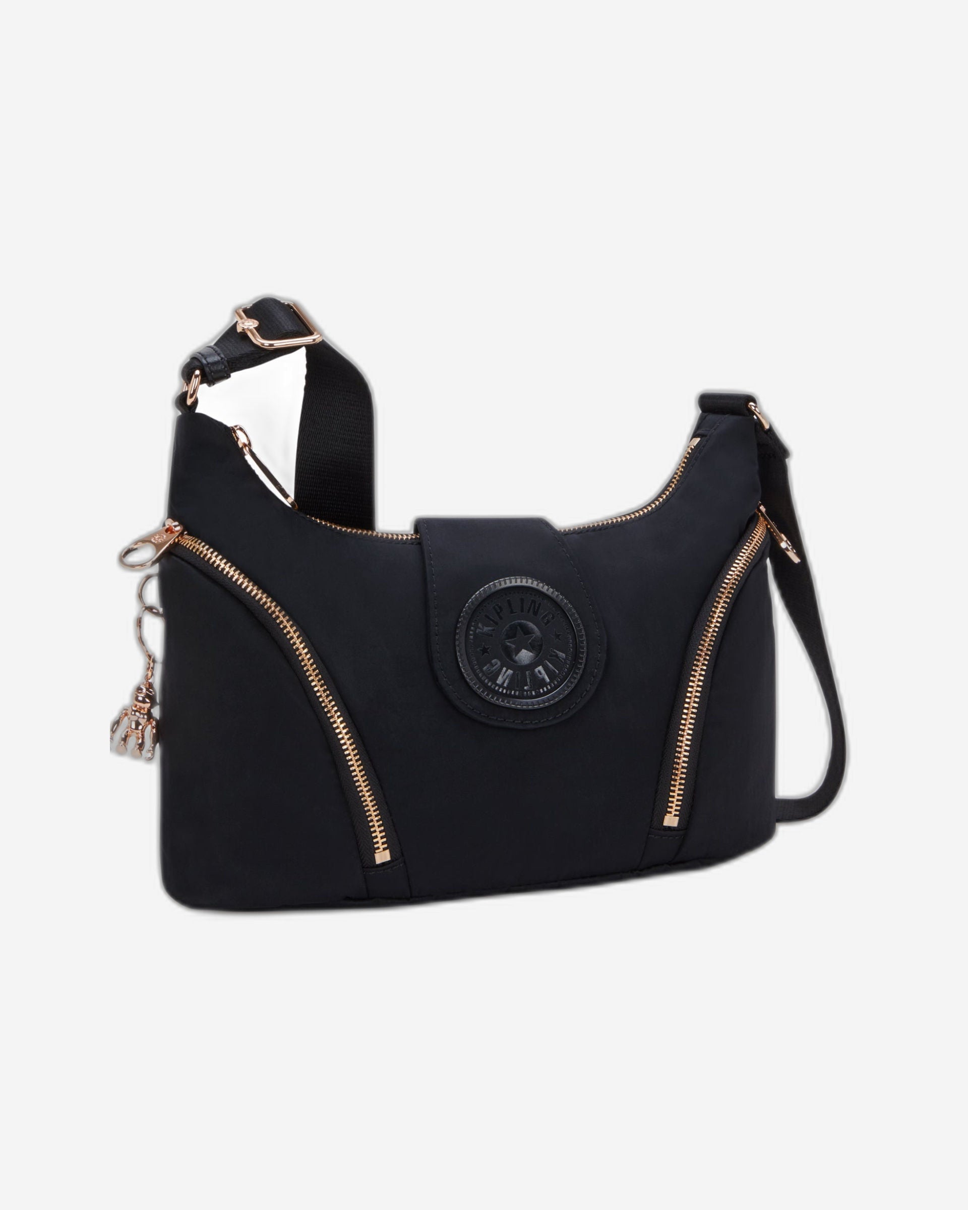 Kipling Sera M Blck Rose Spice Crossbody Bag I5107-62Q