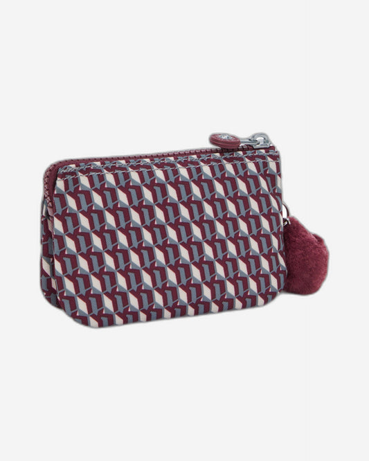 Kipling Creativity S 3Dk Wine Small purse I5159-1PB