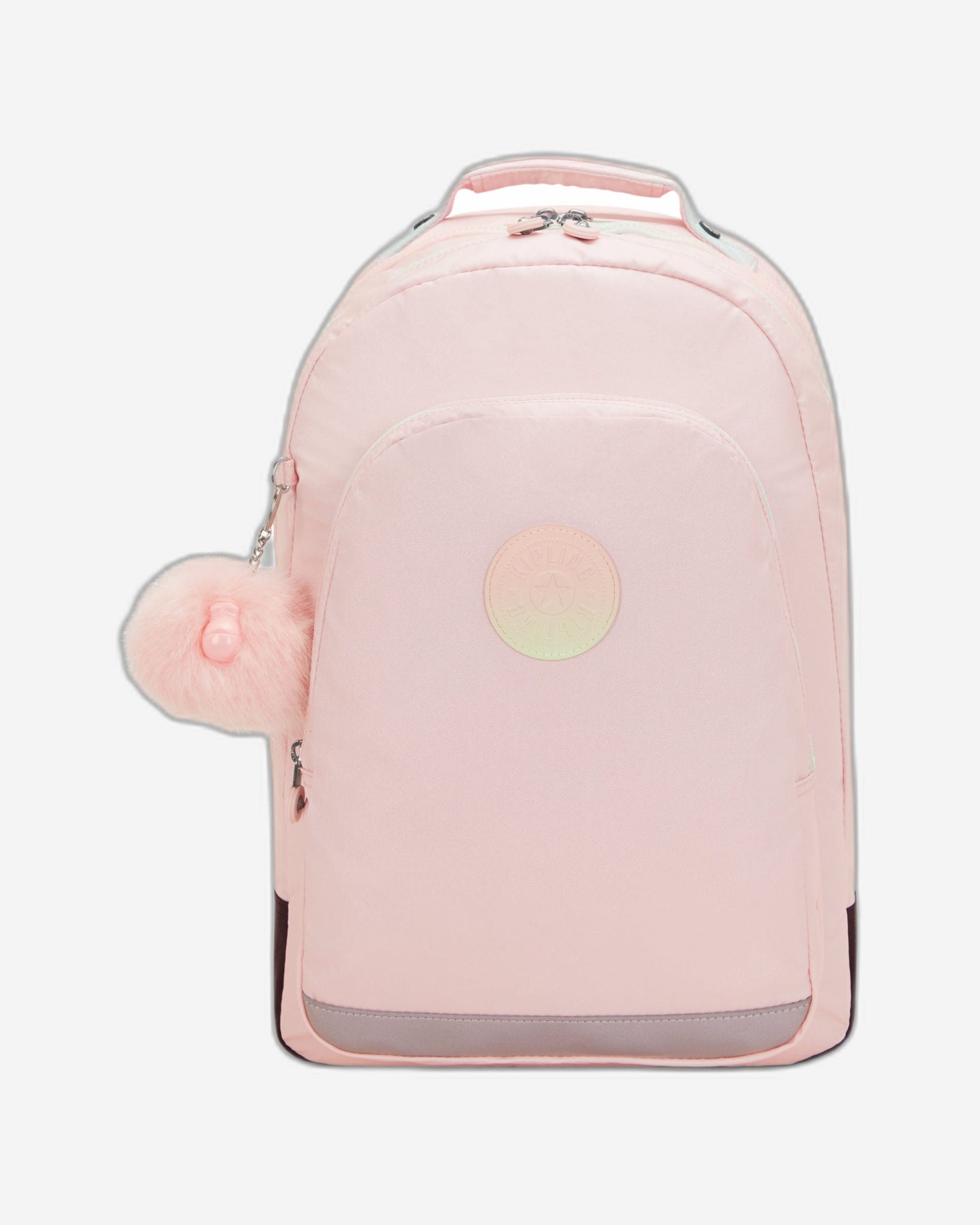 Kipling Shimmering Pink Backpack Kipling City City Zip Small Backpack Confetti Pink | Altman  main image 3