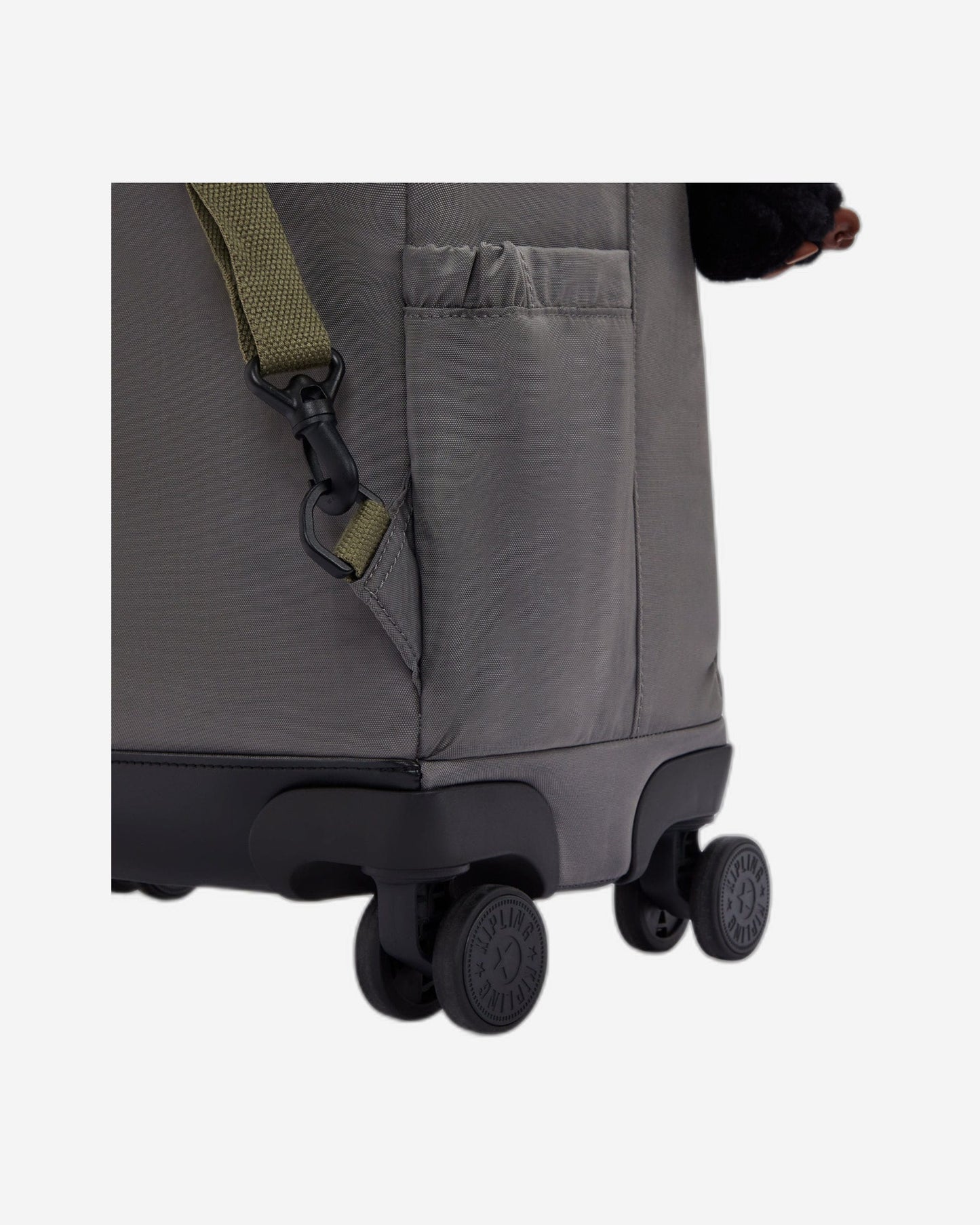 Kipling New Zea Back to Grey Large Wheeled Backpack with Laptop Compartment I5246-1DX