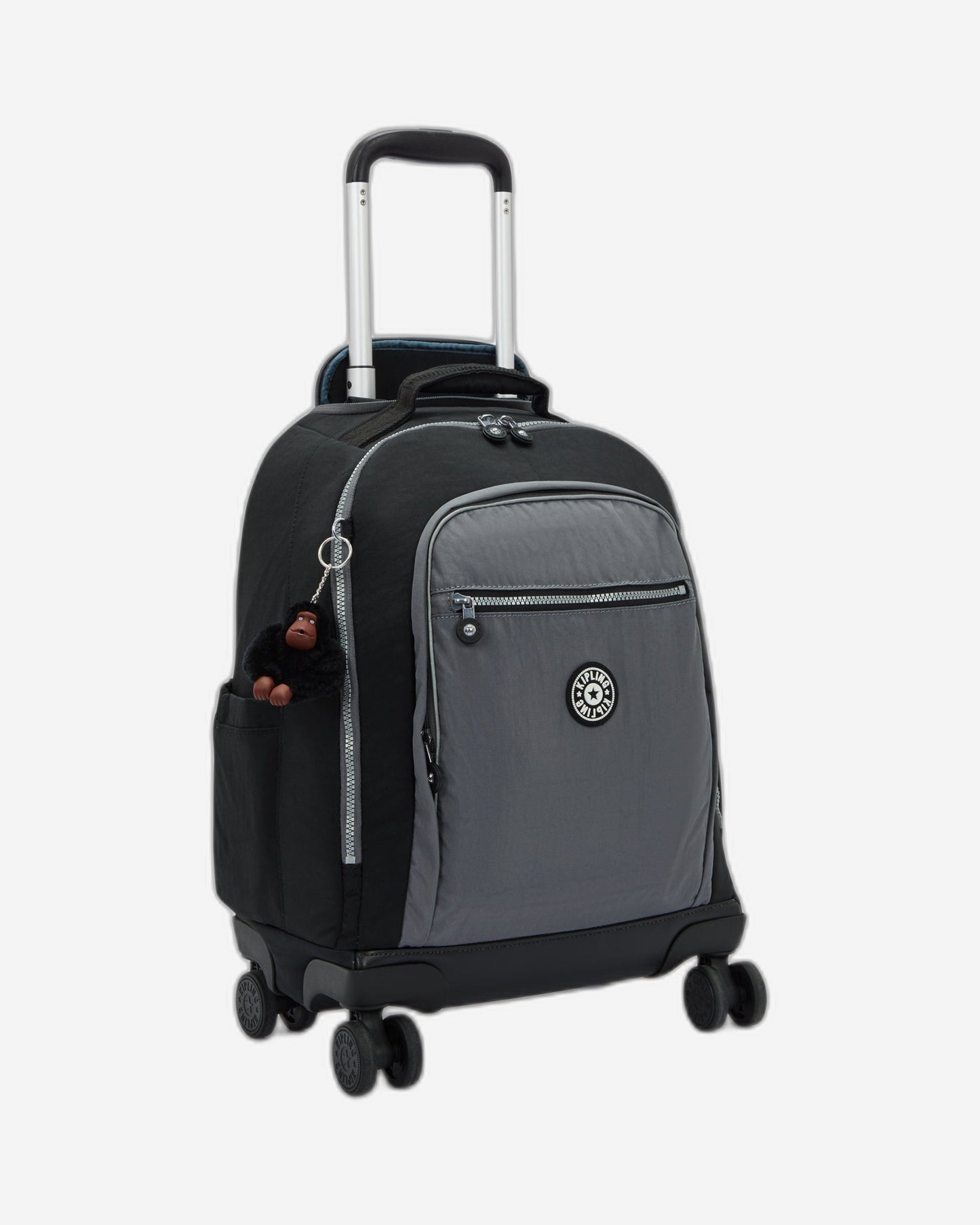 KIPLING New Zea Space Black Bl Large wheeled backpack (with laptop compartment) I5246-2GX