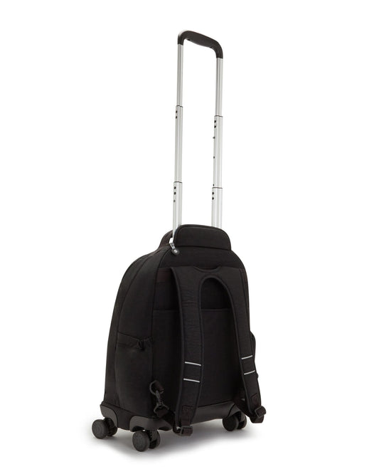 Kipling New Zea True Black Large Wheeled Backpack C2I5246-J99
