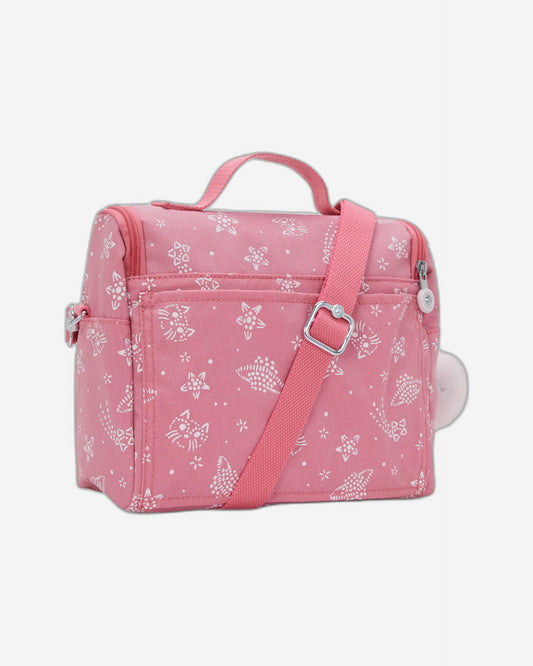 KIPLING New Kichirou Glitter Cats Large lunchbag (with trolley sleeve) I5356-5FR