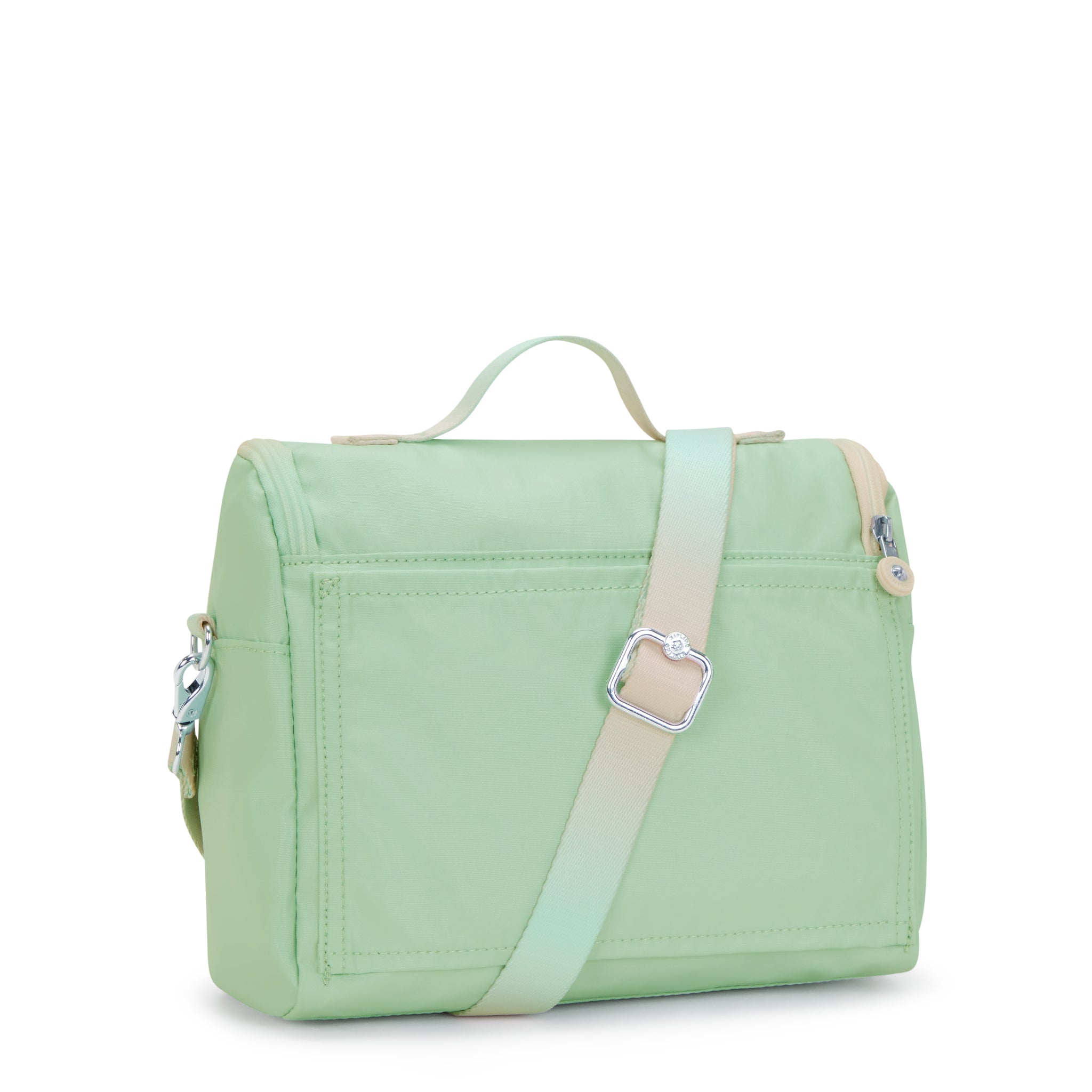 Kipling New Kichirou Soft Green Met Trolley Sleeve Lunch Bag C2I5356-5KY