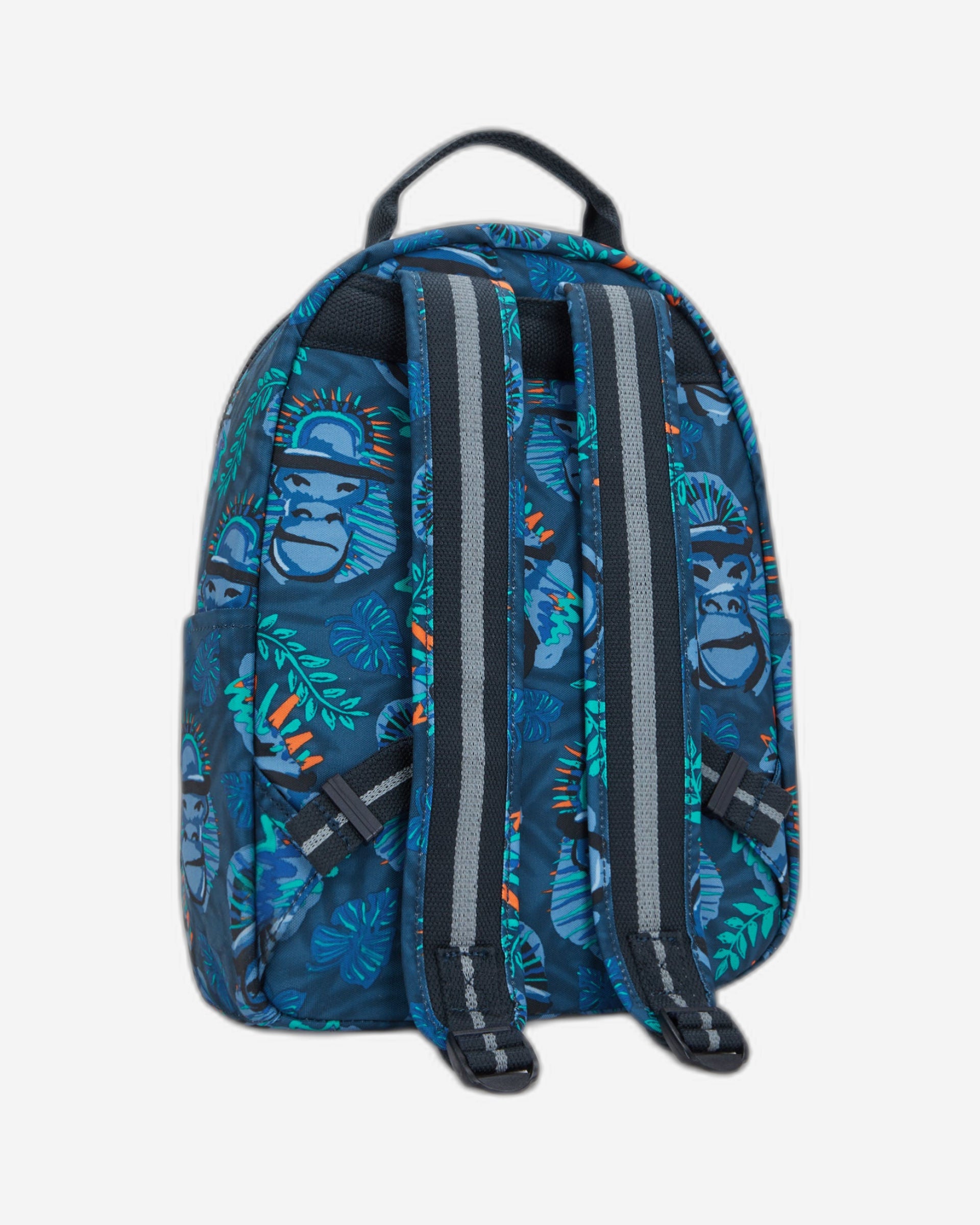 Kipling Seoul S Blue Monkey Fun Small Backpack C2I5357-8HJ