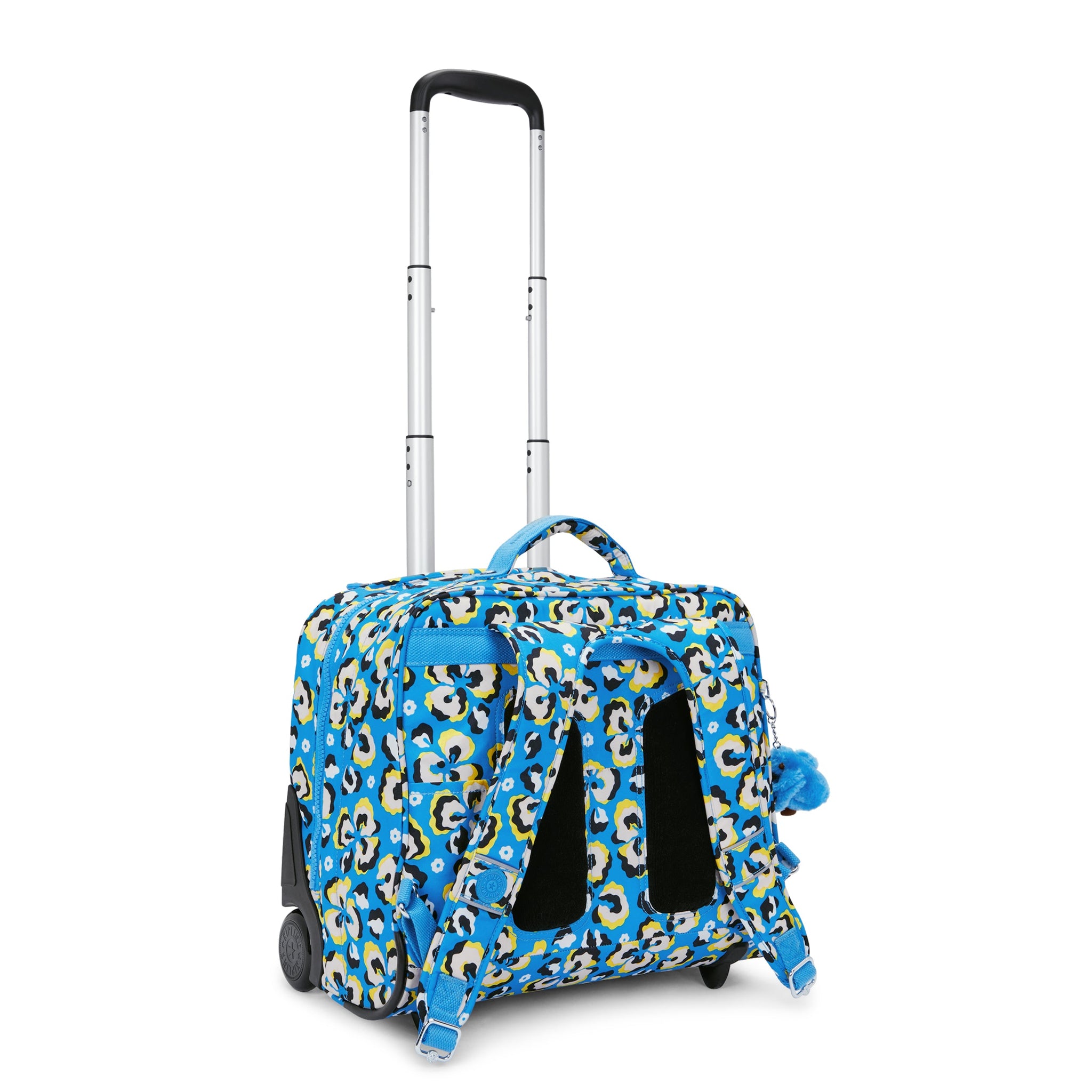 Kipling Large Female Leopard Floral Giorno - Wheeled Bag I5368-P2A