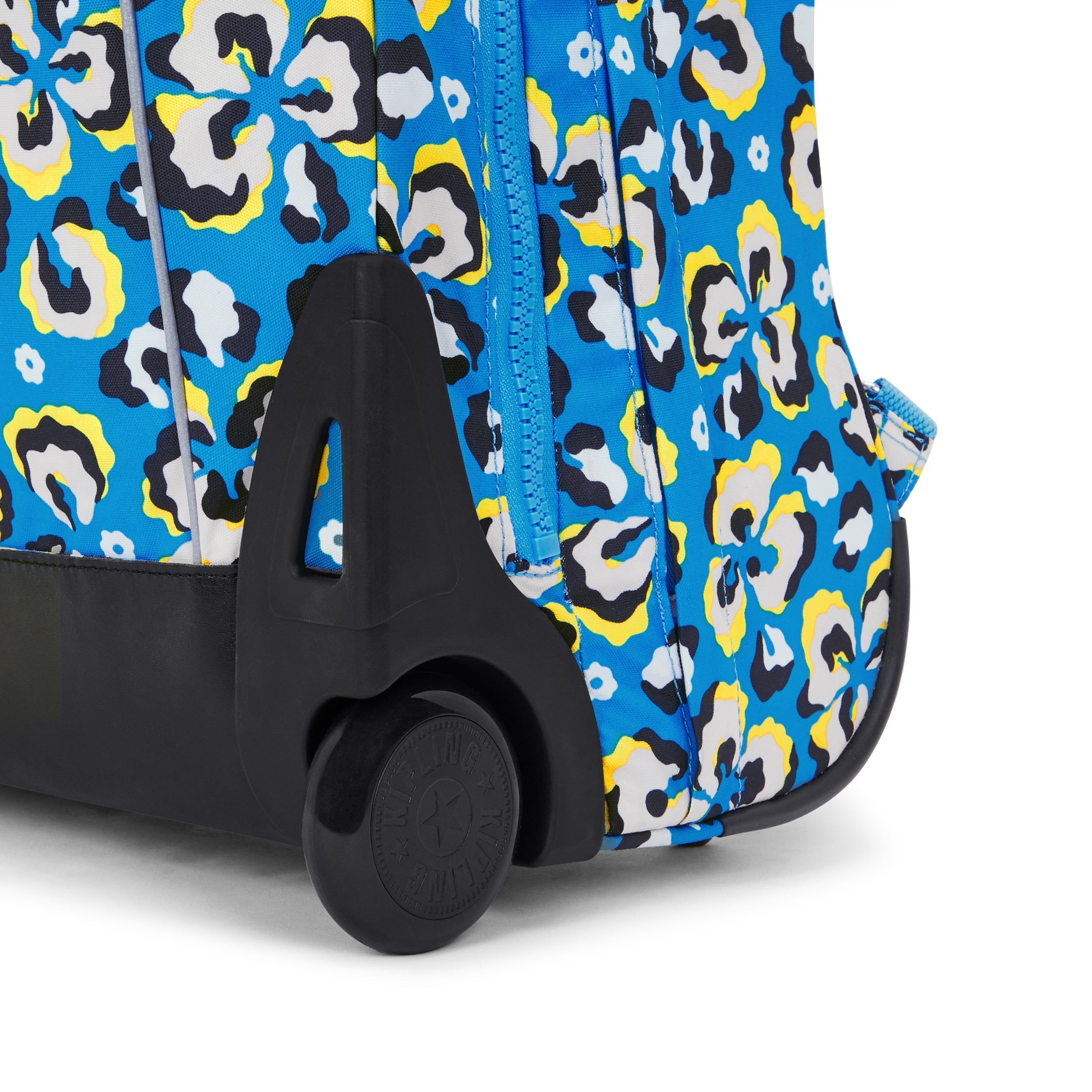 Kipling Large Female Leopard Floral Giorno - Wheeled Bag I5368-P2A