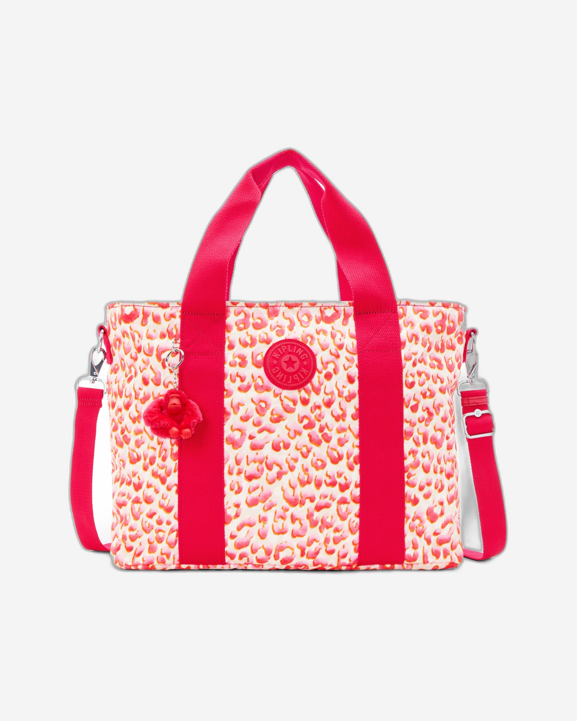 Kipling Minta L Latin Cheetah Large Tote Bag C2I5379-6LX