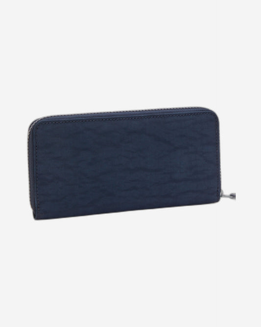 Kipling Money World Blue Bleu 2 Large Wallet I5411-96V