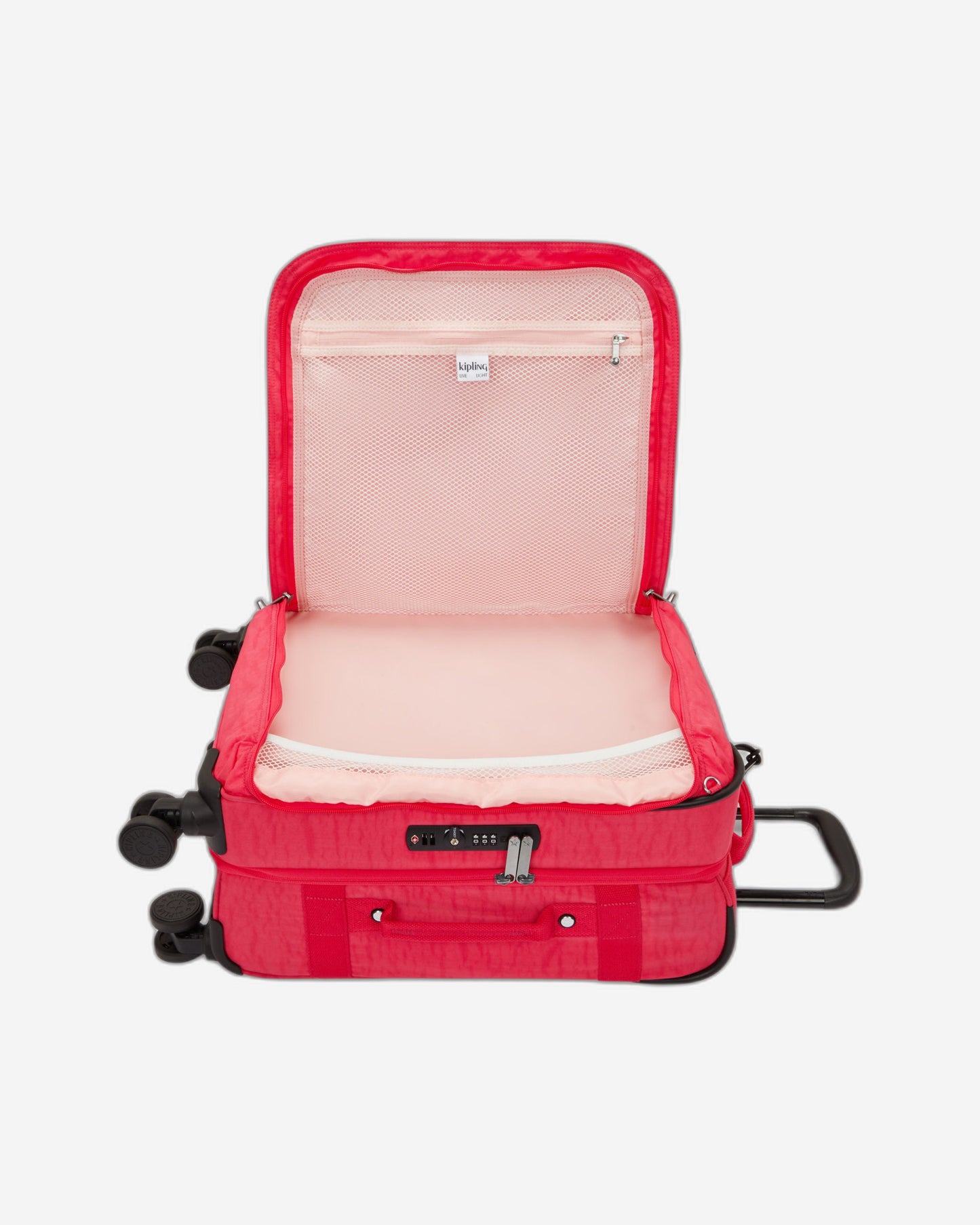 Kipling Spontaneous S Resort Pink Small Wheeled Luggage I5508-1BN