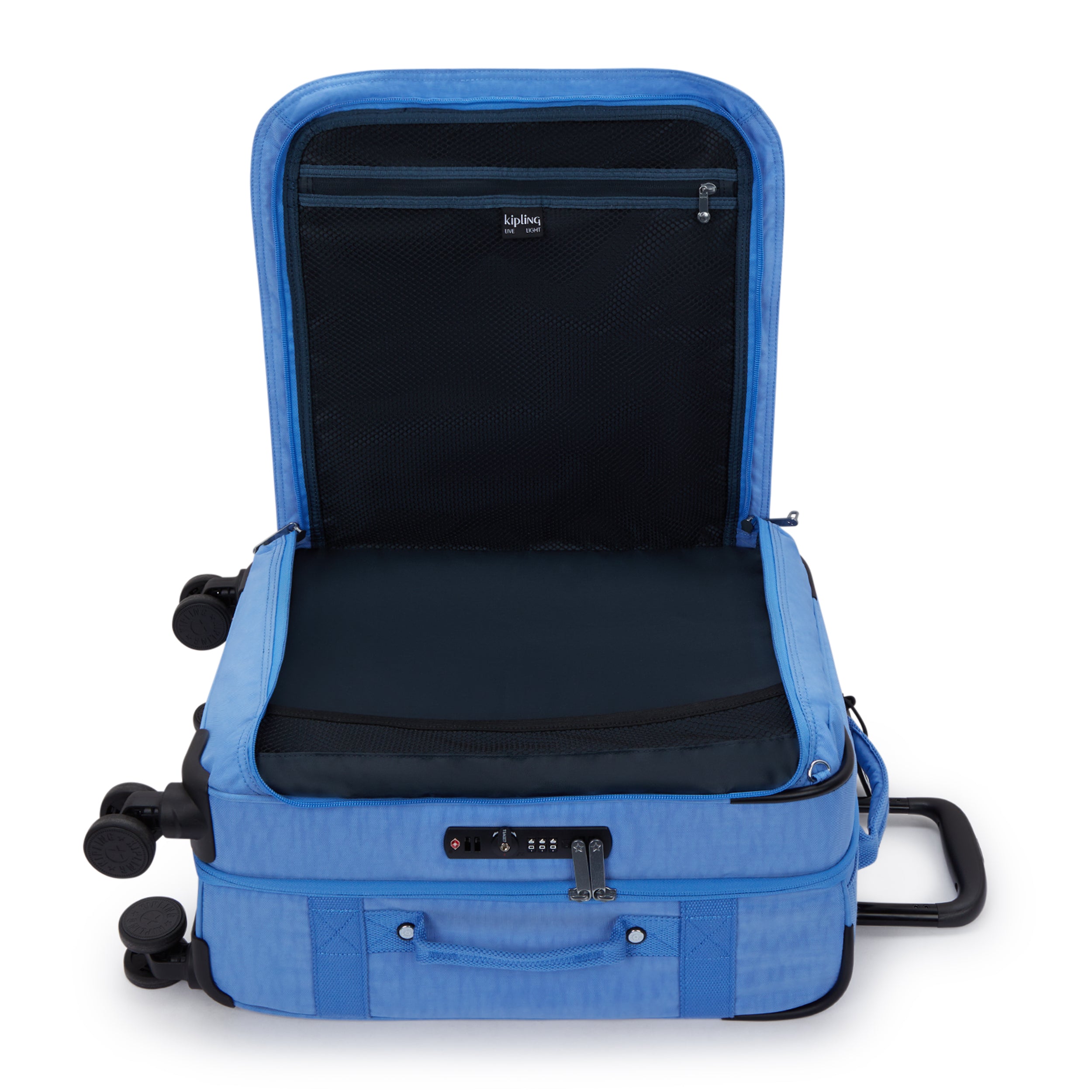 Kipling Spontaneous S Cocktail Blue Small Wheeled Luggage I5508-87S