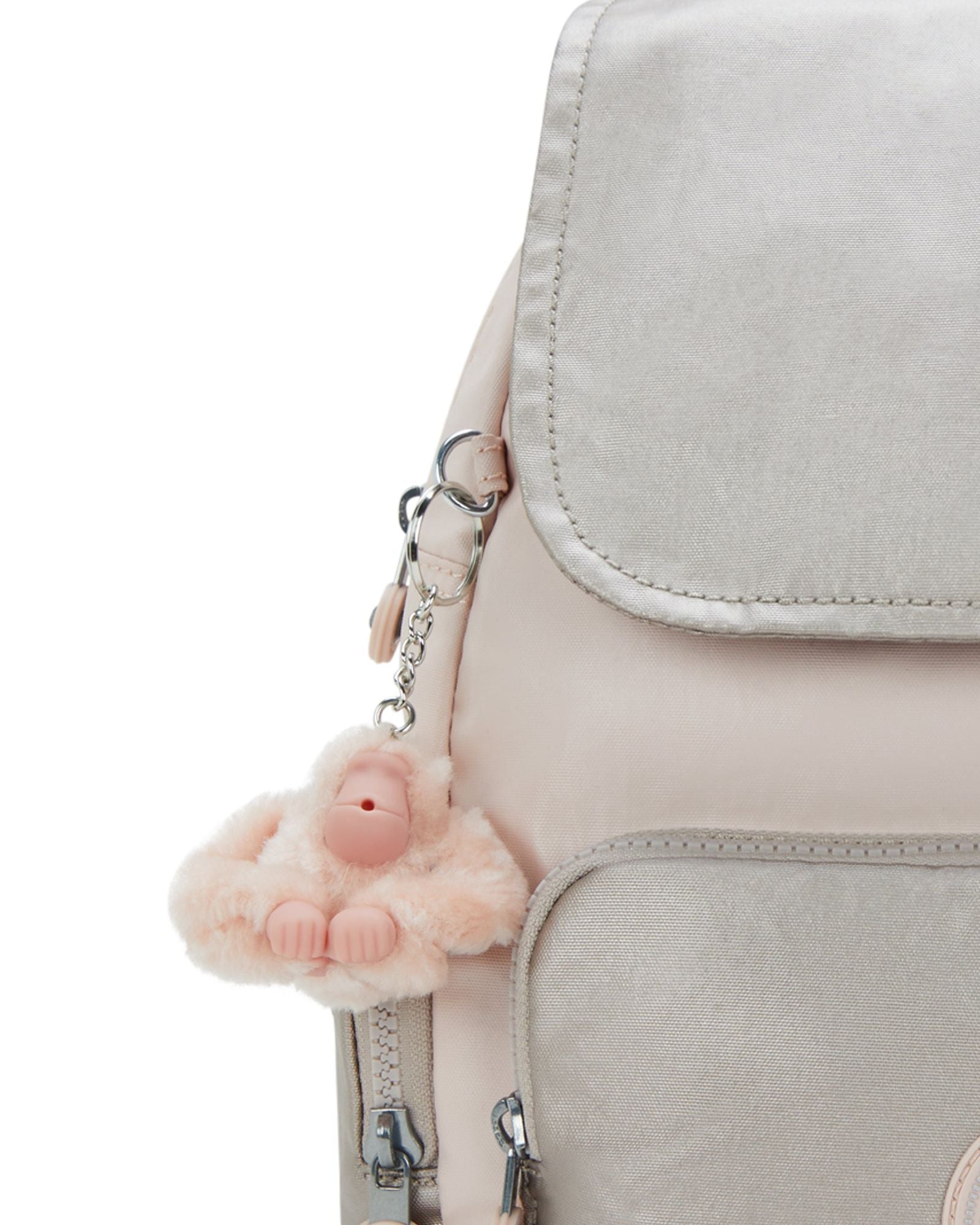 Kipling City Zip S Pink Shine Bl Small Backpack I5634-3EL