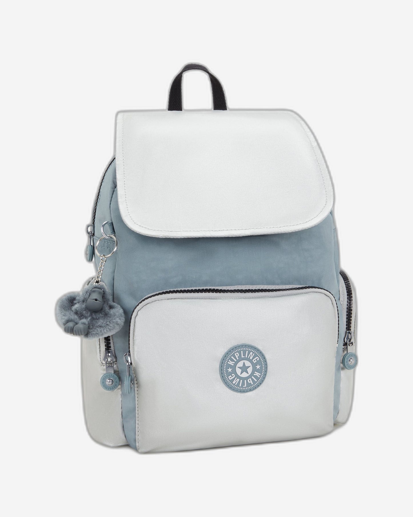 Kipling City Zip S Relaxed Grey Bl Small Backpack I5634-3FM