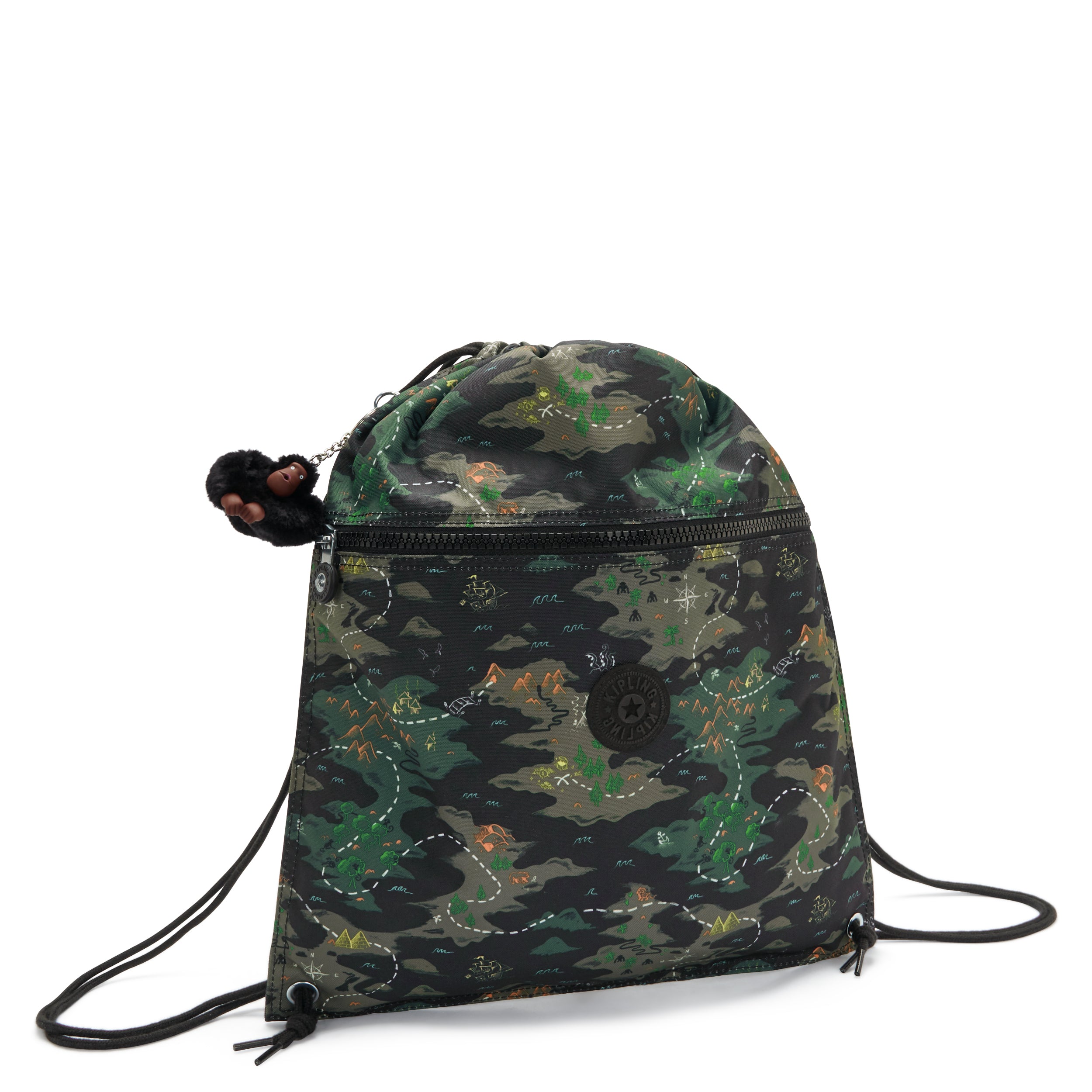 Kipling Supertaboo Camo Treasure Backpack I5637-3PB