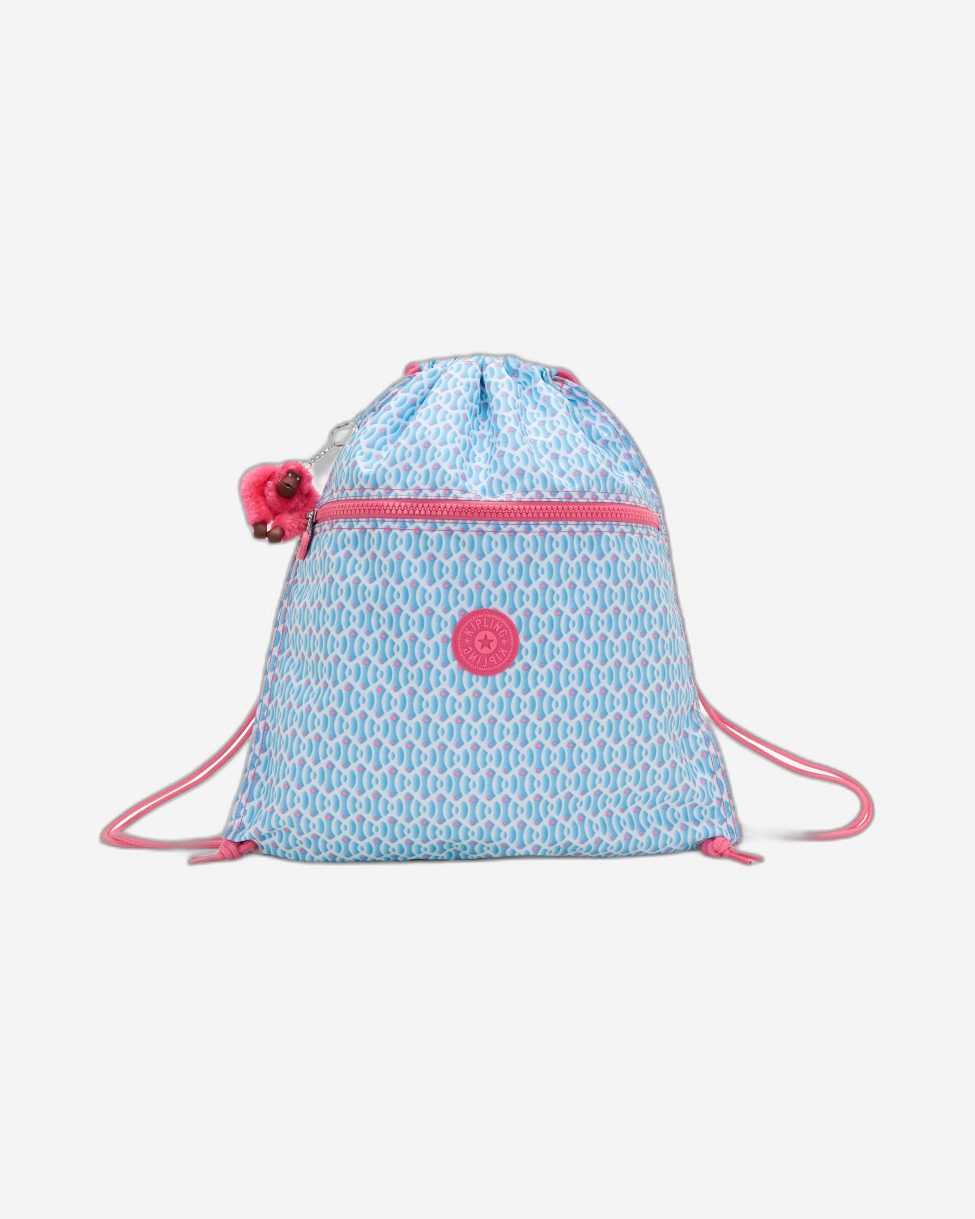 KIPLING-Supertaboo-Medium backpack (with drawstring)-Dreamy Geo C-I5637-D1W