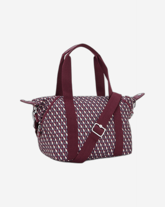 Kipling Art Mini 3Dk Wine Small handbag (with removable shoulderstrap) I5656-1PB
