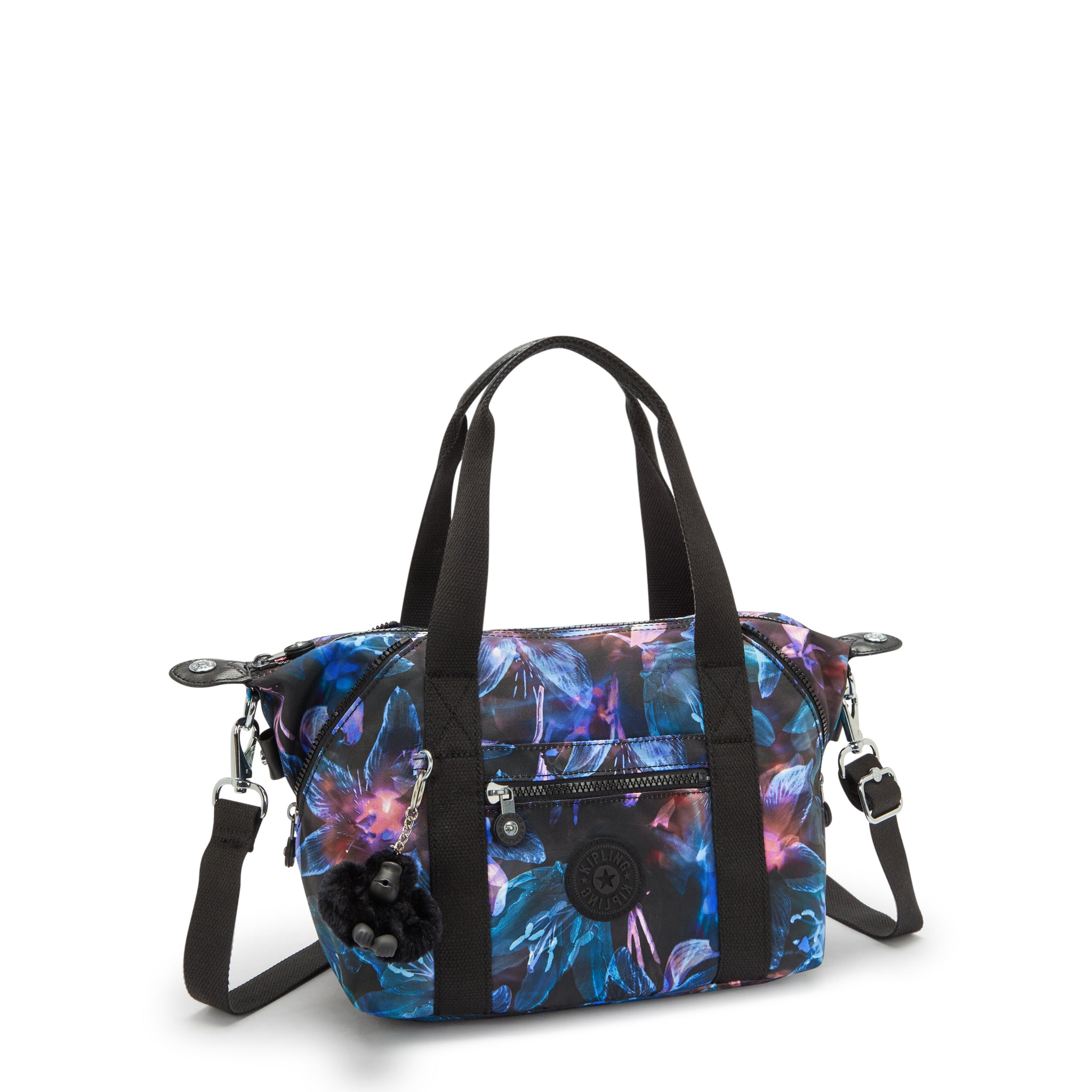 Kipling Art Mini Spectral Orchid Shoulder Bag I5656-7DP