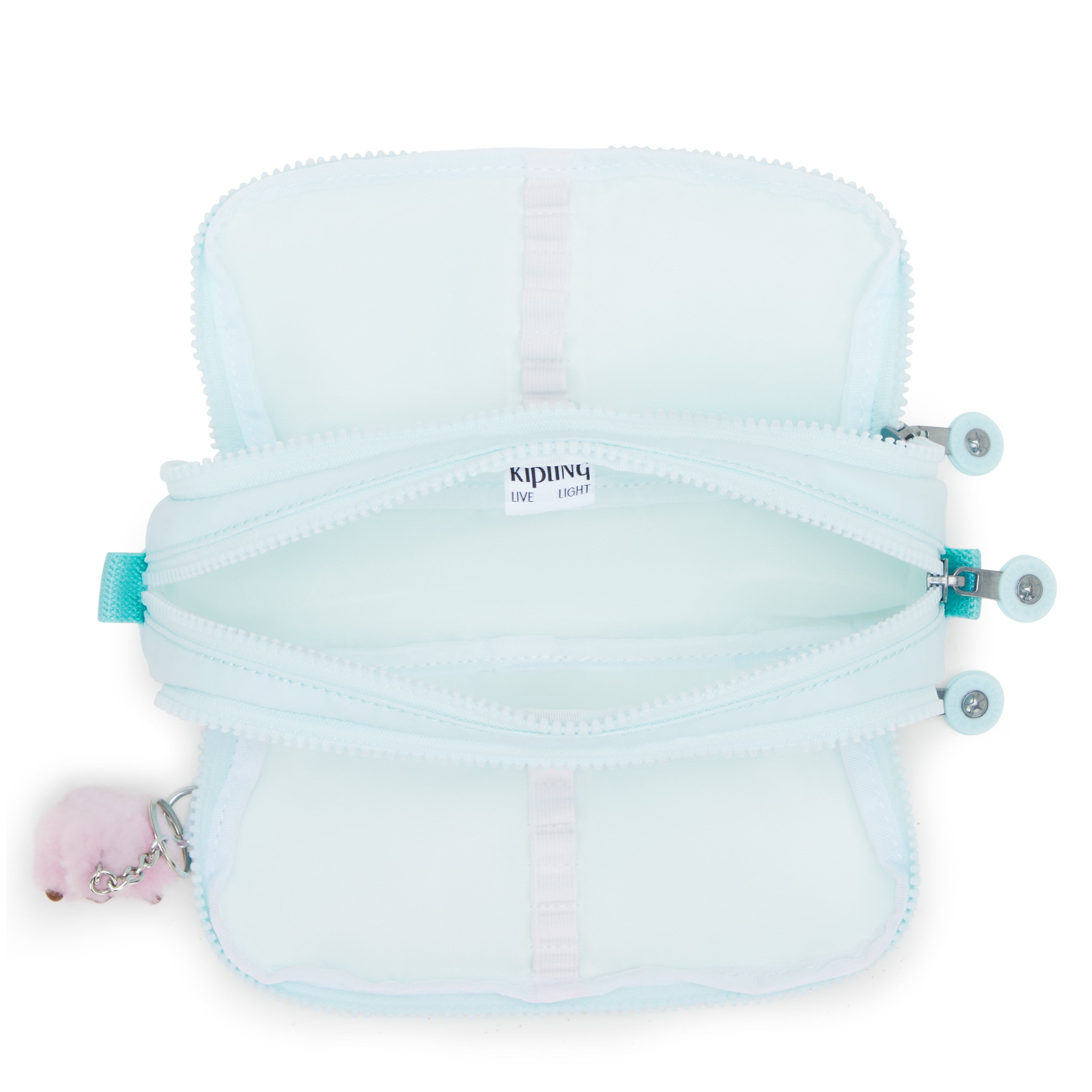 Kipling Gitroy Blue Sky Metallic Pen Case I5702-5MB