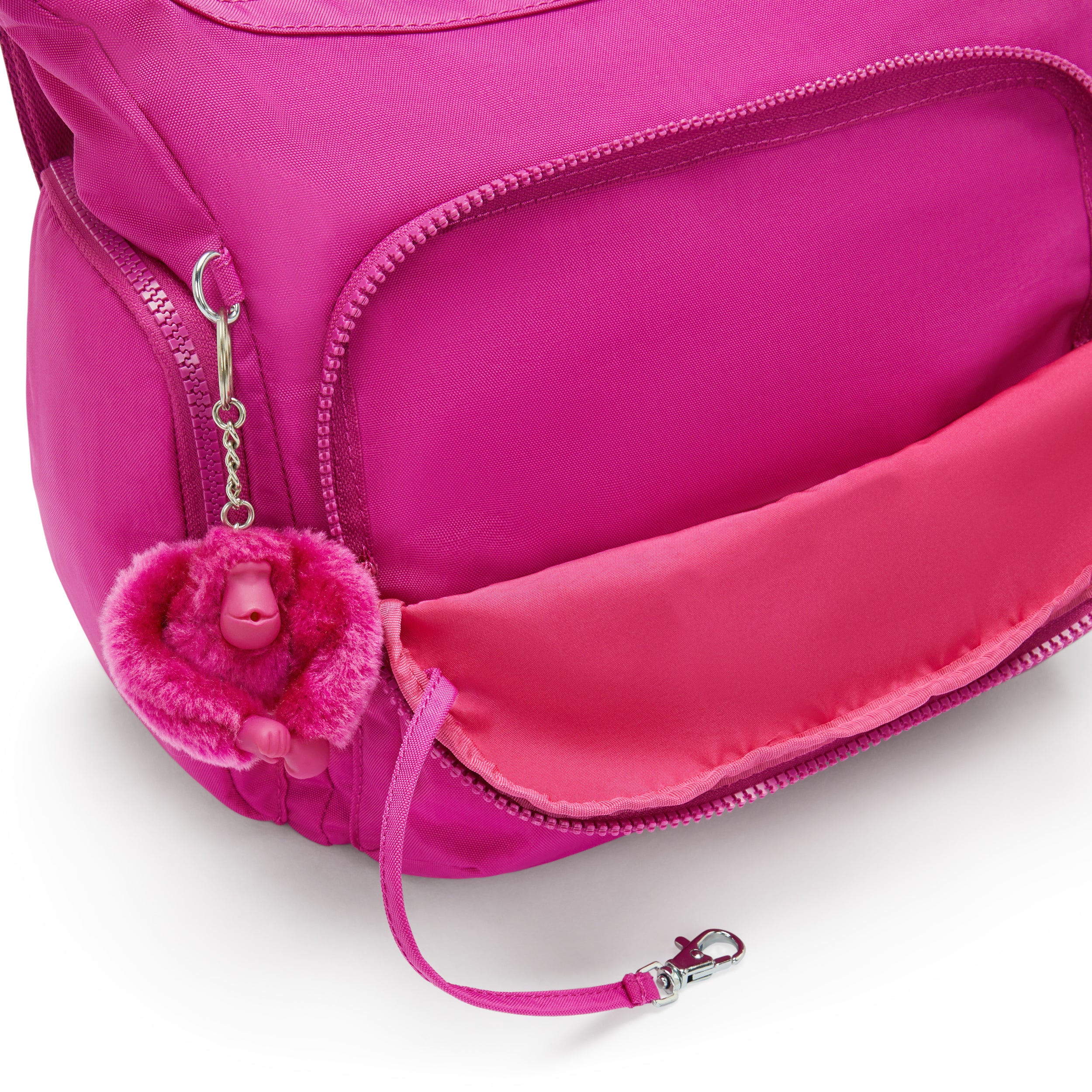 Kipling Gabb Glowing Fuchsia Crossbody Bag I5740-3KU