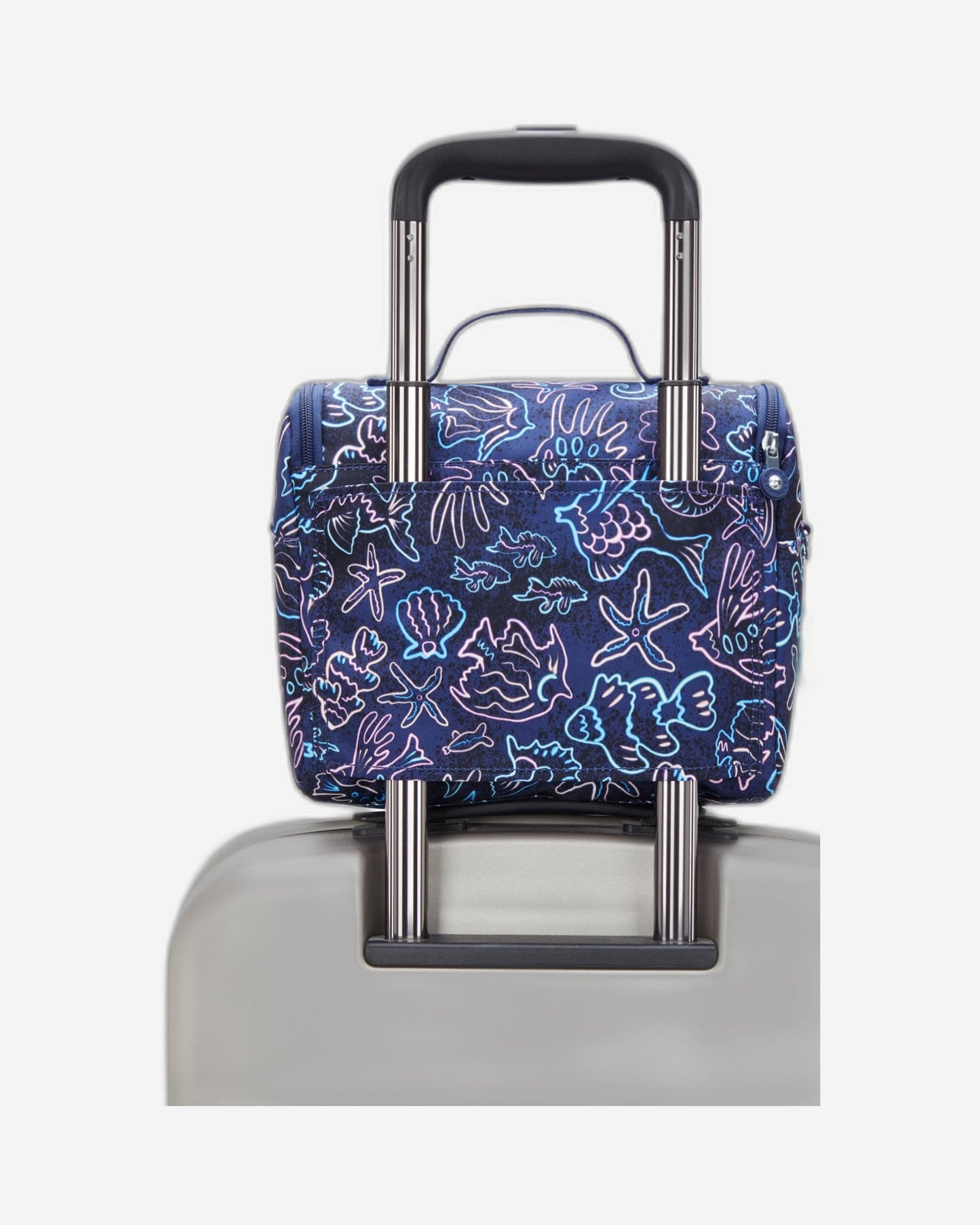 Kipling New Kichirou Disco Fish Large Lunch Bag with Trolley Sleeve I5749-4FK