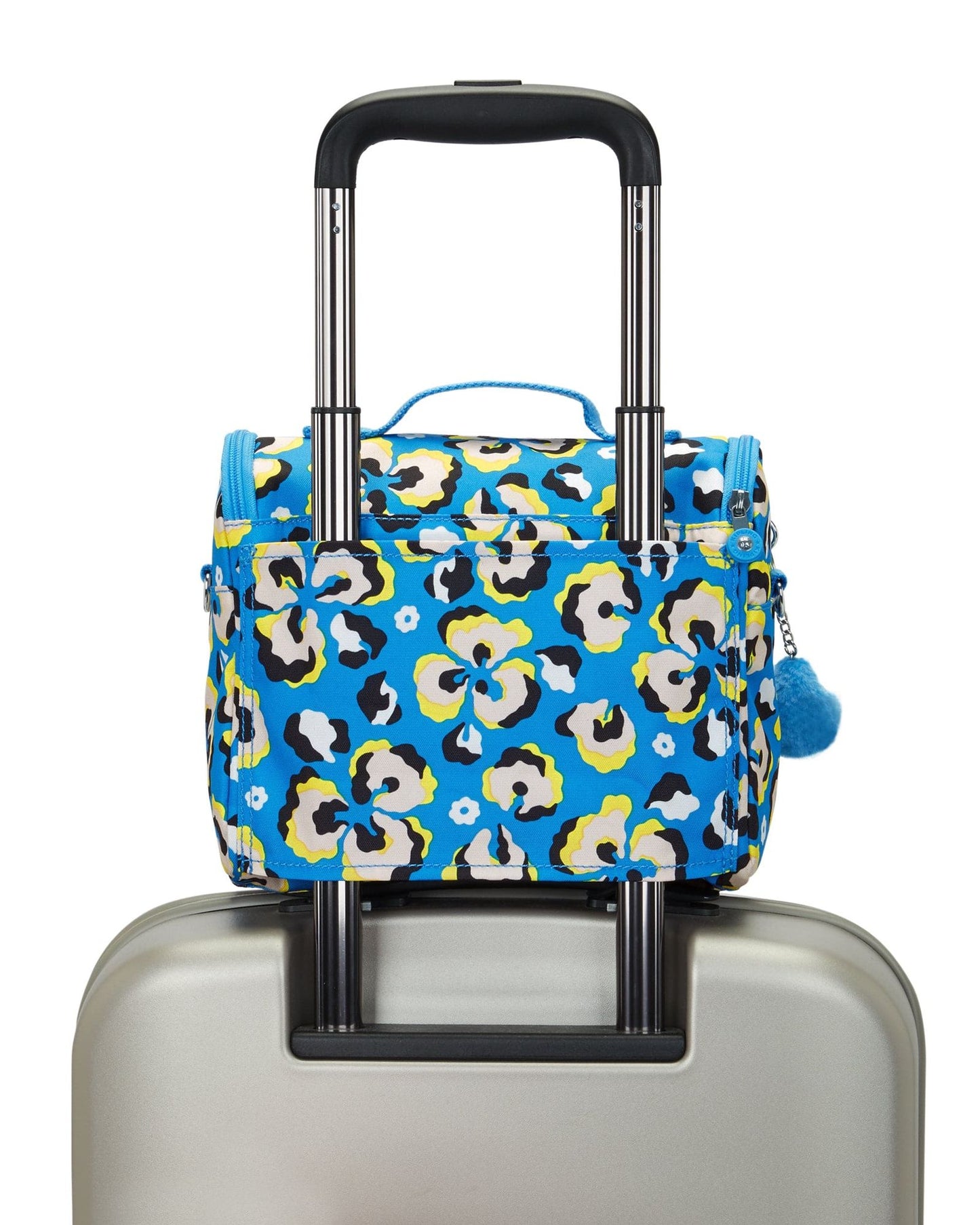 Kipling New Kichirou Leopard Floral Large Lunch Bag with Trolley Sleeve C2I5749-P2A