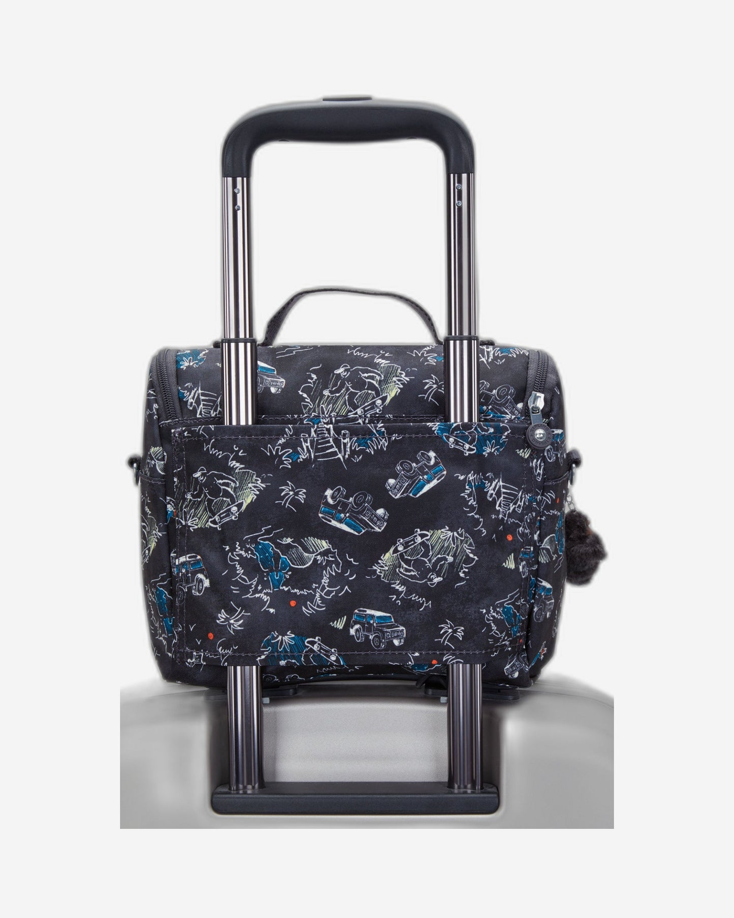 Kipling New Kichirou Jungle Fun Race Large Lunch Bag with Trolley Sleeve C2I5749-TJ3