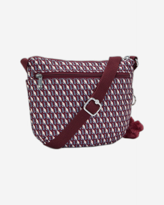Kipling Arto S 3Dk Wine Small crossbody I5786-1PB