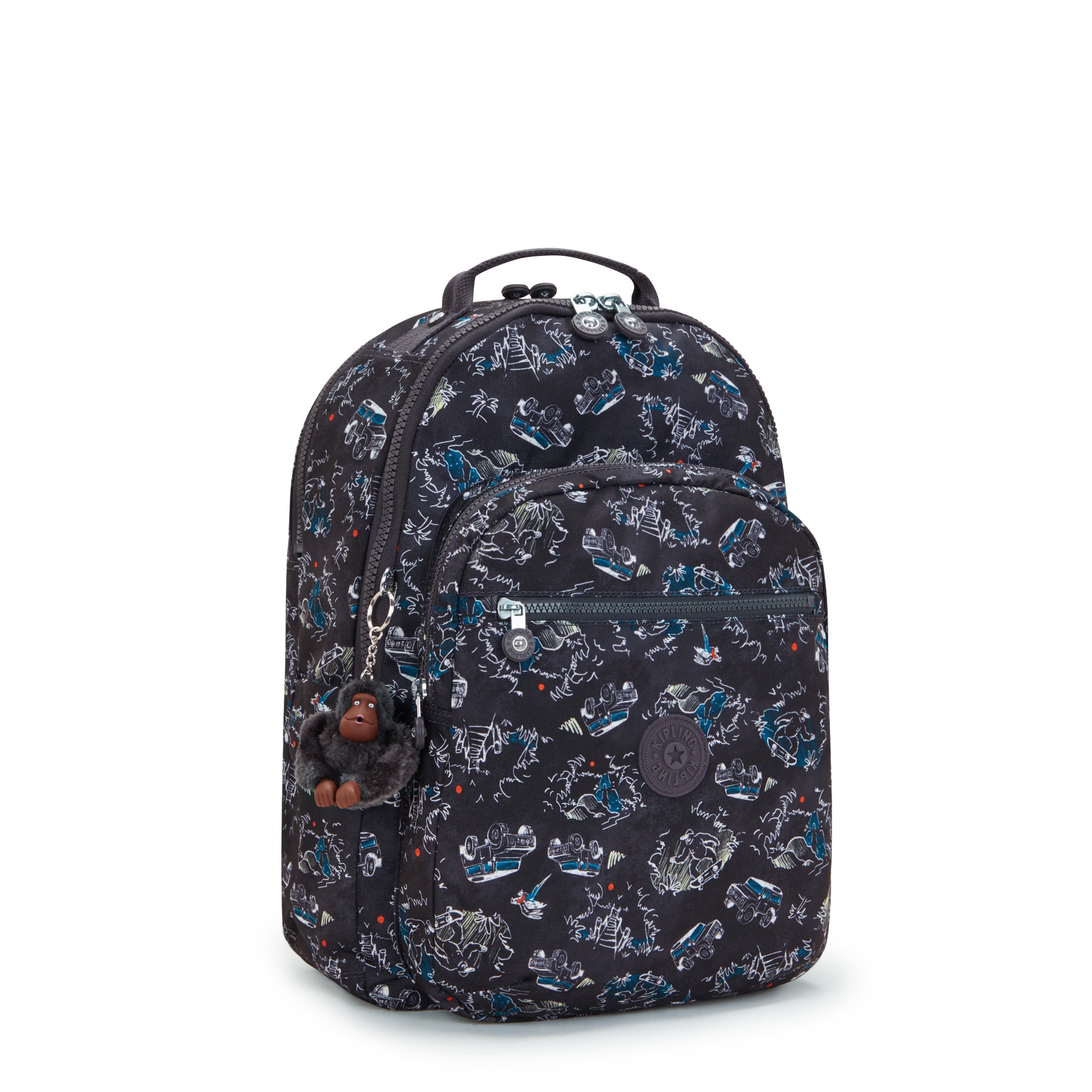 Kipling Seoul Lap Jungle Fun Race Backpack C2I5816-TJ3