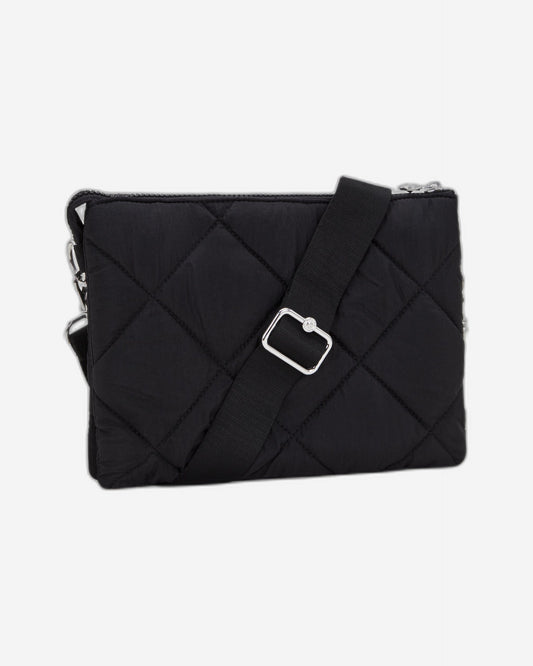 Kipling Riri L Cosmic Black Quilt Medium crossbod bag I5973-95R