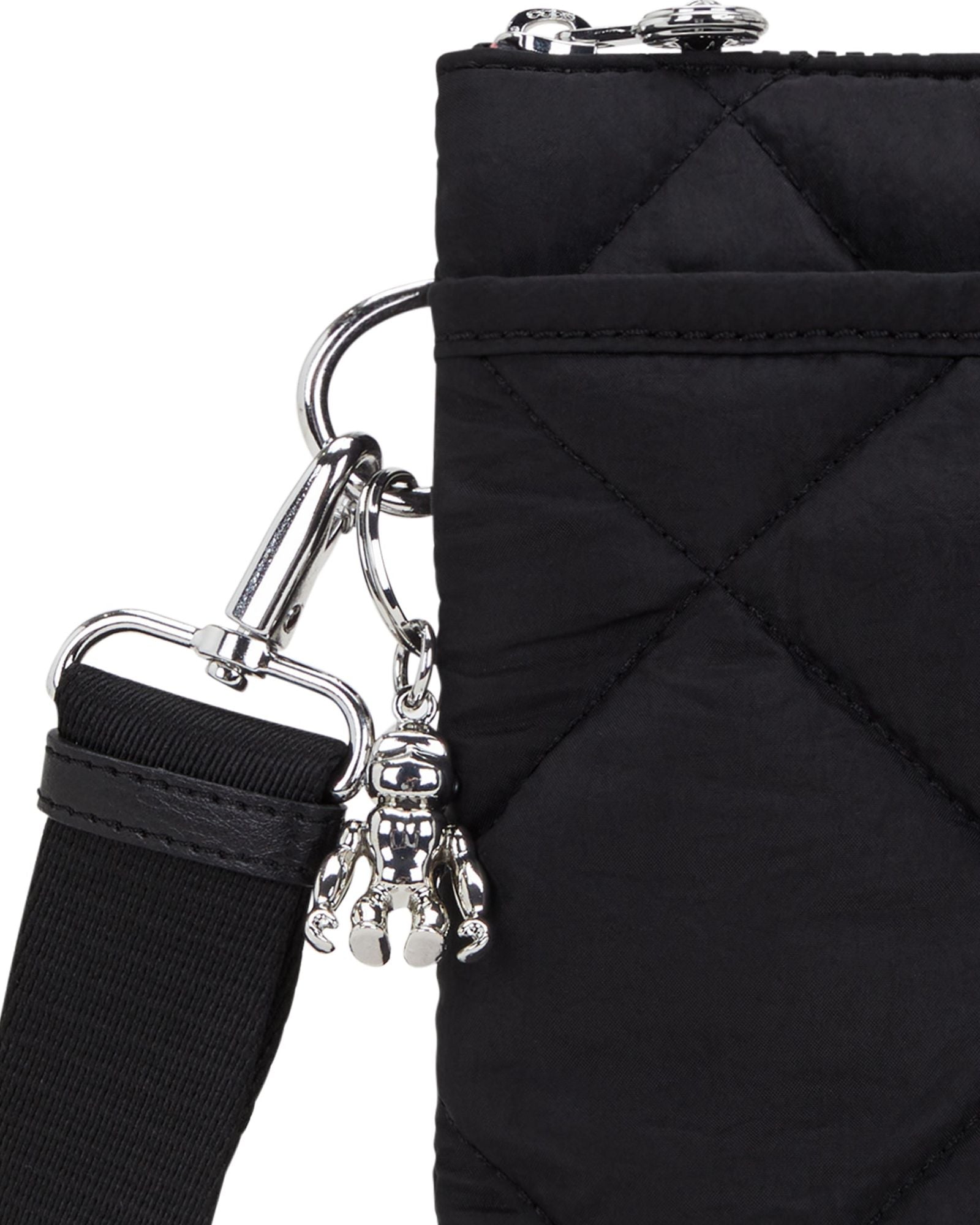 Kipling Riri L Cosmic Black Quilt Medium crossbod bag I5973-95R