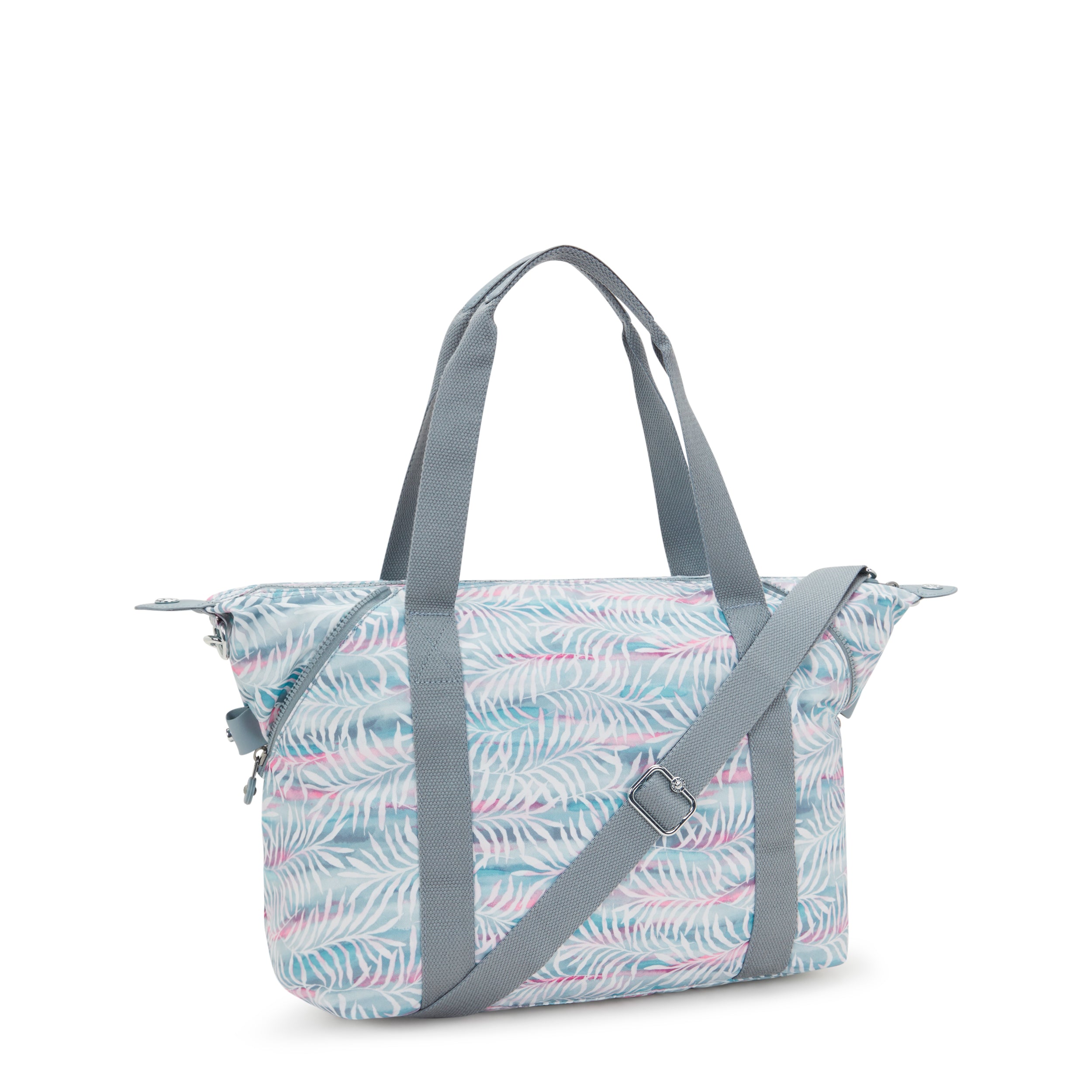 Kipling Art Palmtree Leaves Tote Bag I5991-3QN