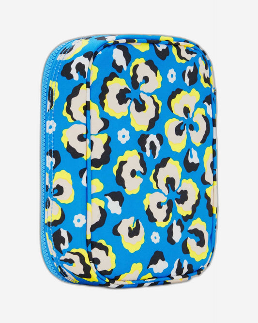 Kipling 100 Pens Leopard Floral Large Pencase C2I6002-P2A