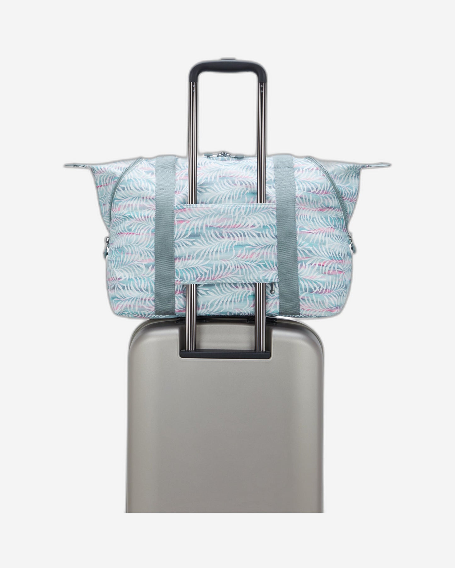 Kipling Art M Palmtree Leaves Large Tote I6004-3QN