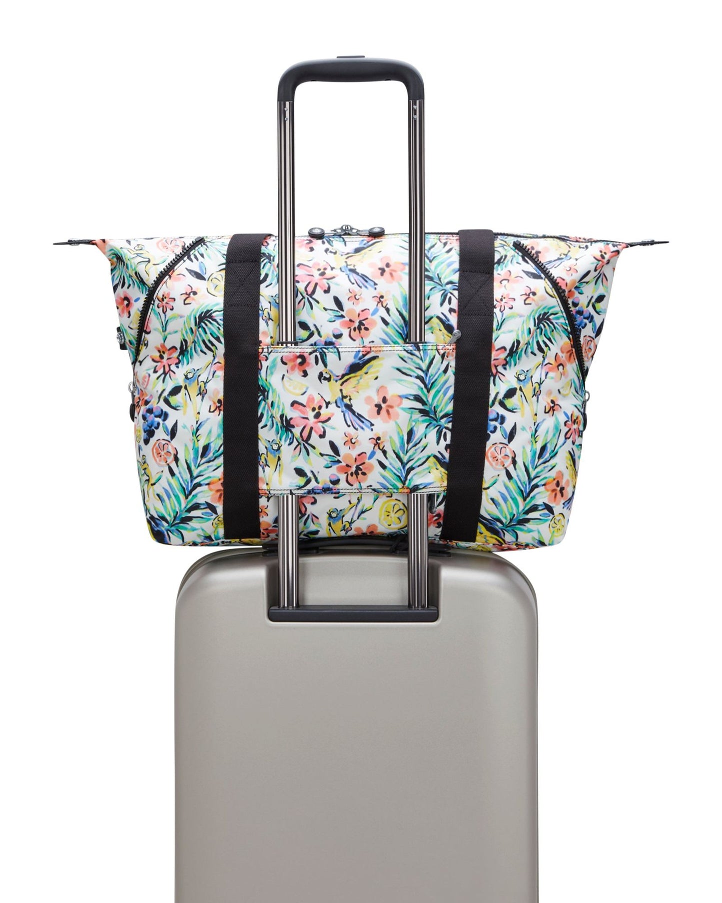 Kipling Art M Cocktail Floral Tote Bag I6004-5DZ