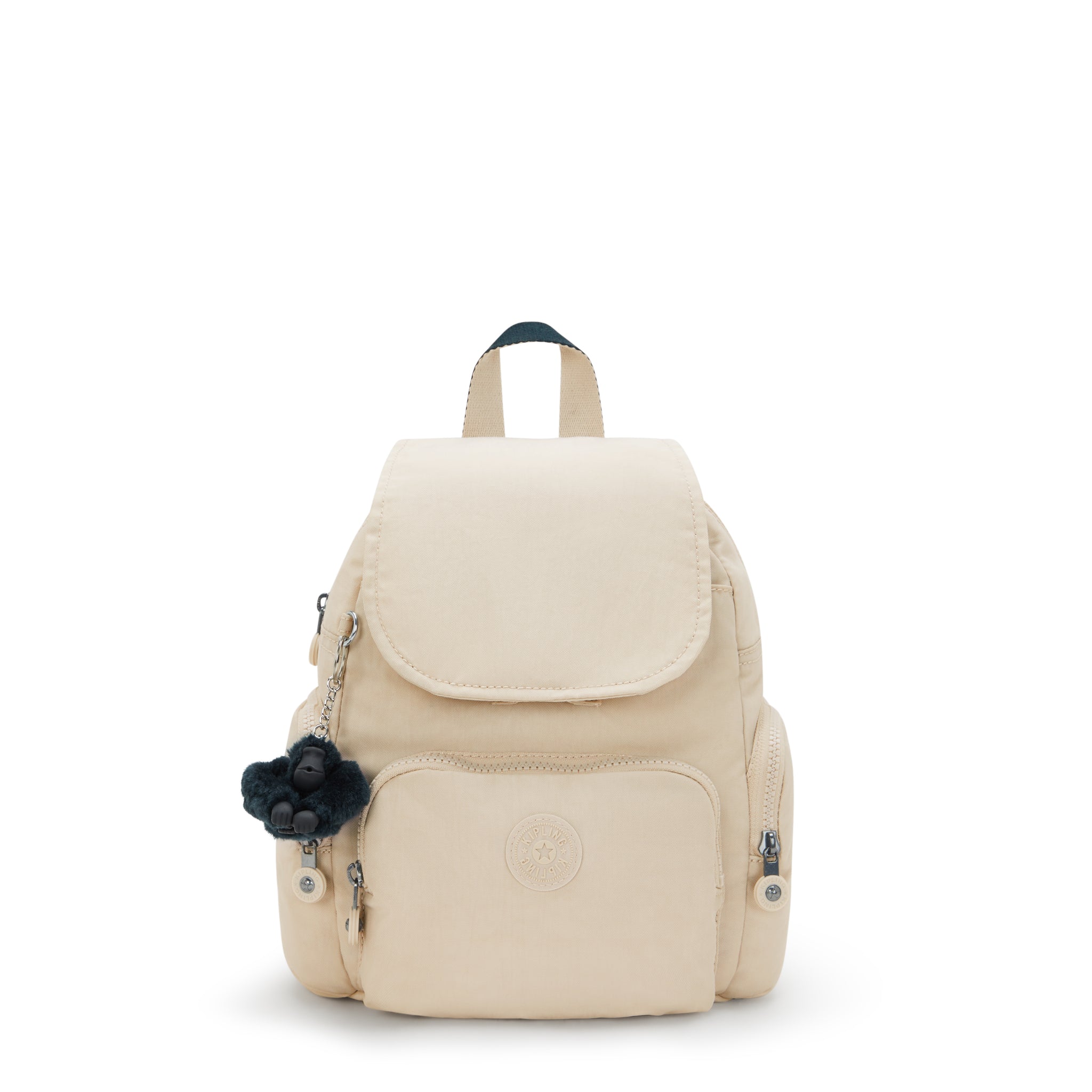 Kipling City Zip Mini Back to Beige Small Backpack I6046-26V