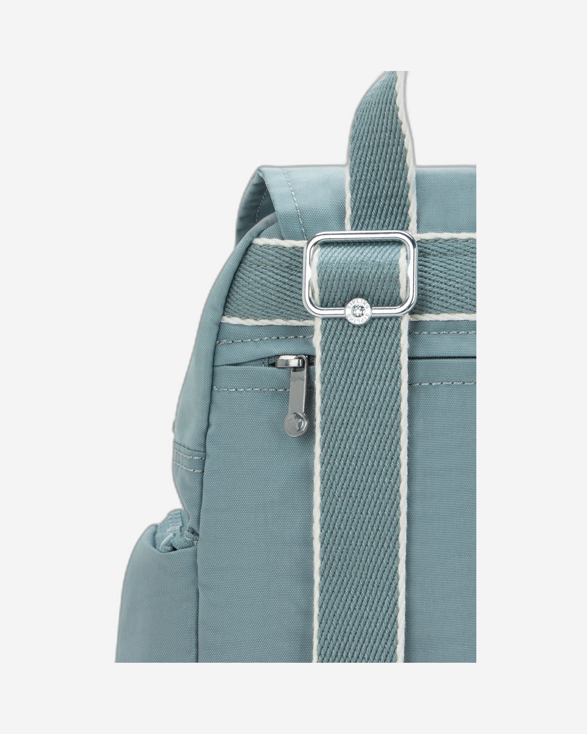 Kipling City Zip Mini Relaxed Grey Small Backpack I6046-3NL