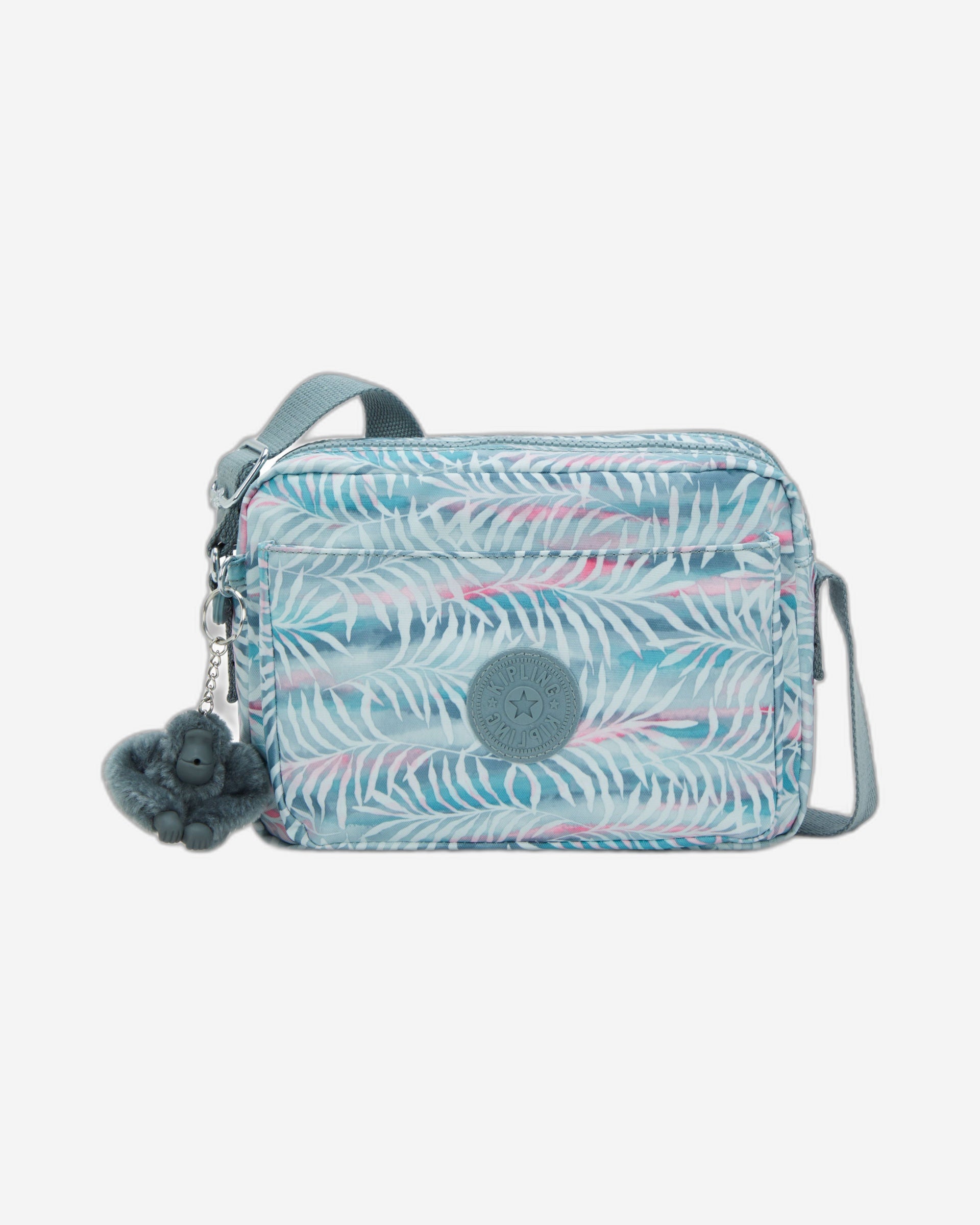 Kipling Abanu M Palmtree Leaves Medium Crossbody I6237-3QN