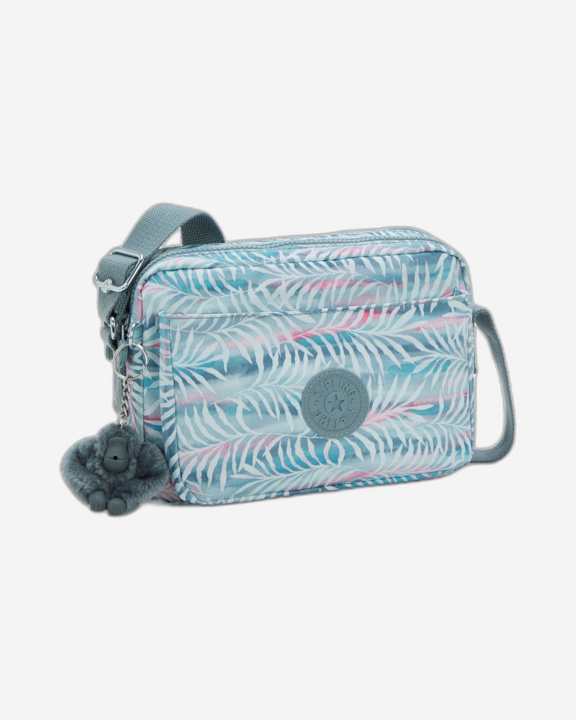 Kipling Abanu M Palmtree Leaves Medium Crossbody I6237-3QN