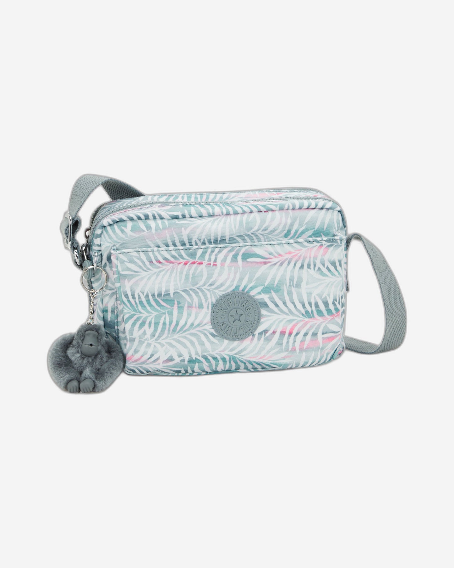 Kipling Abanu M Palmtree Leaves Medium Crossbody I6237-3QN