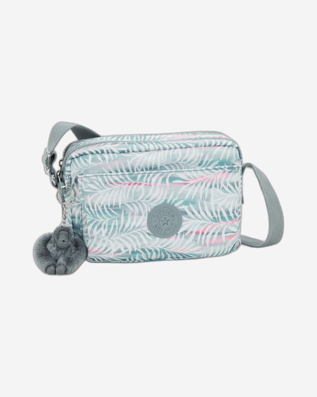 Kipling Abanu M Palmtree Leaves Medium Crossbody I6237-3QN