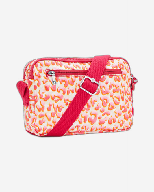Kipling Abanu M Latin Cheetah Medium Crossbody Bag C2I6237-6LX